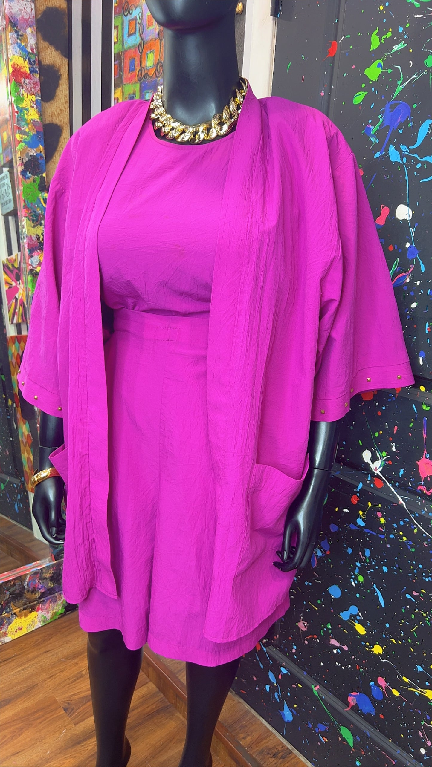 Vintage Shorts Set w/ Matching Duster (24W)
