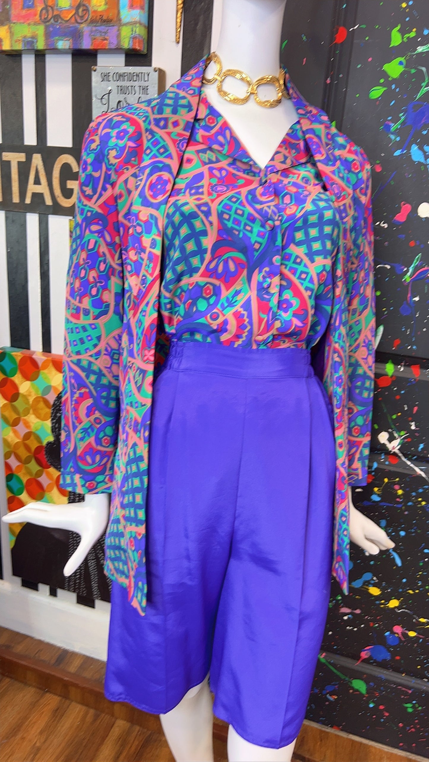 Vintage Three Piece Shorts Set (12)