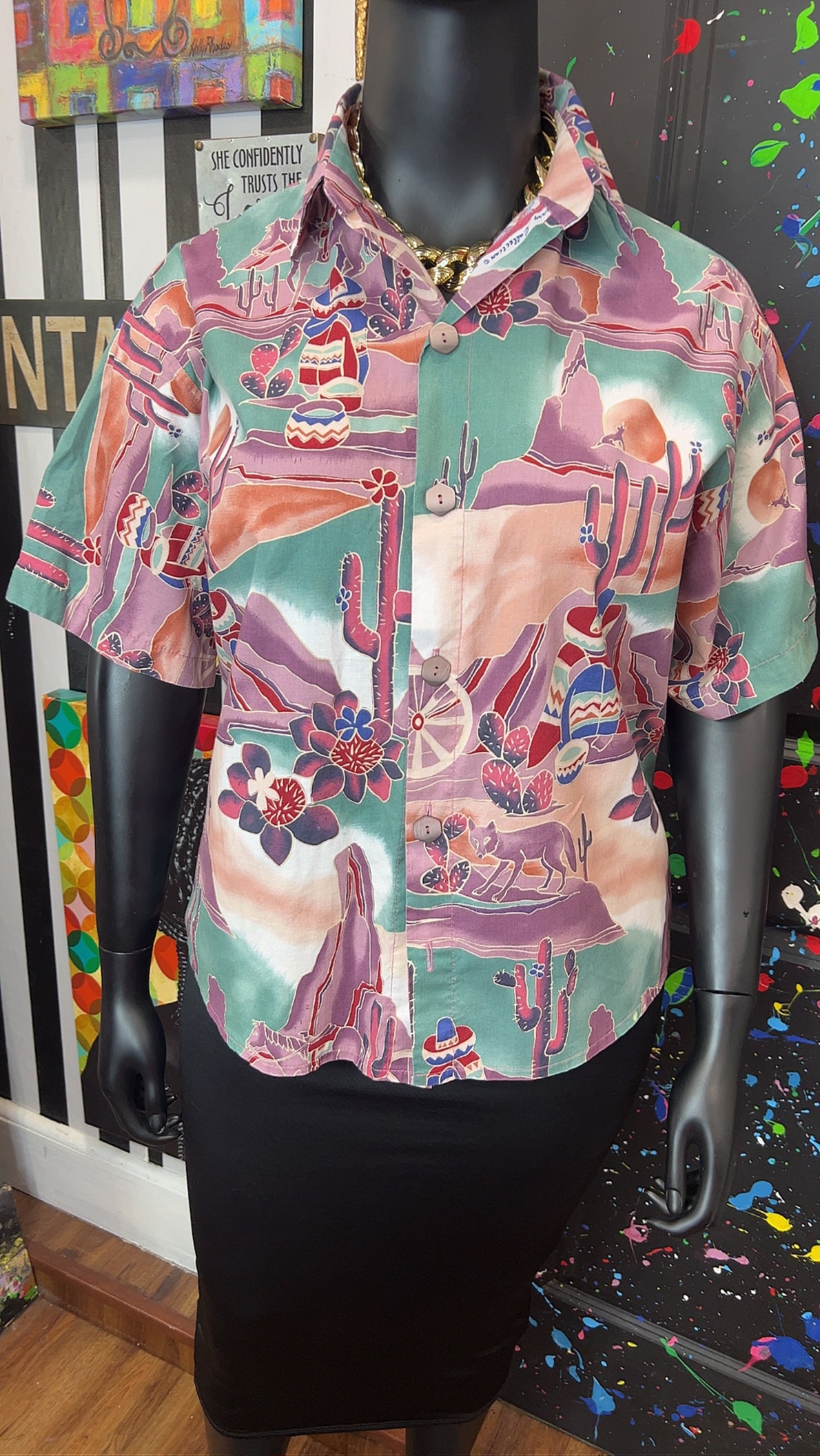 Vintage Western Blouse (18)