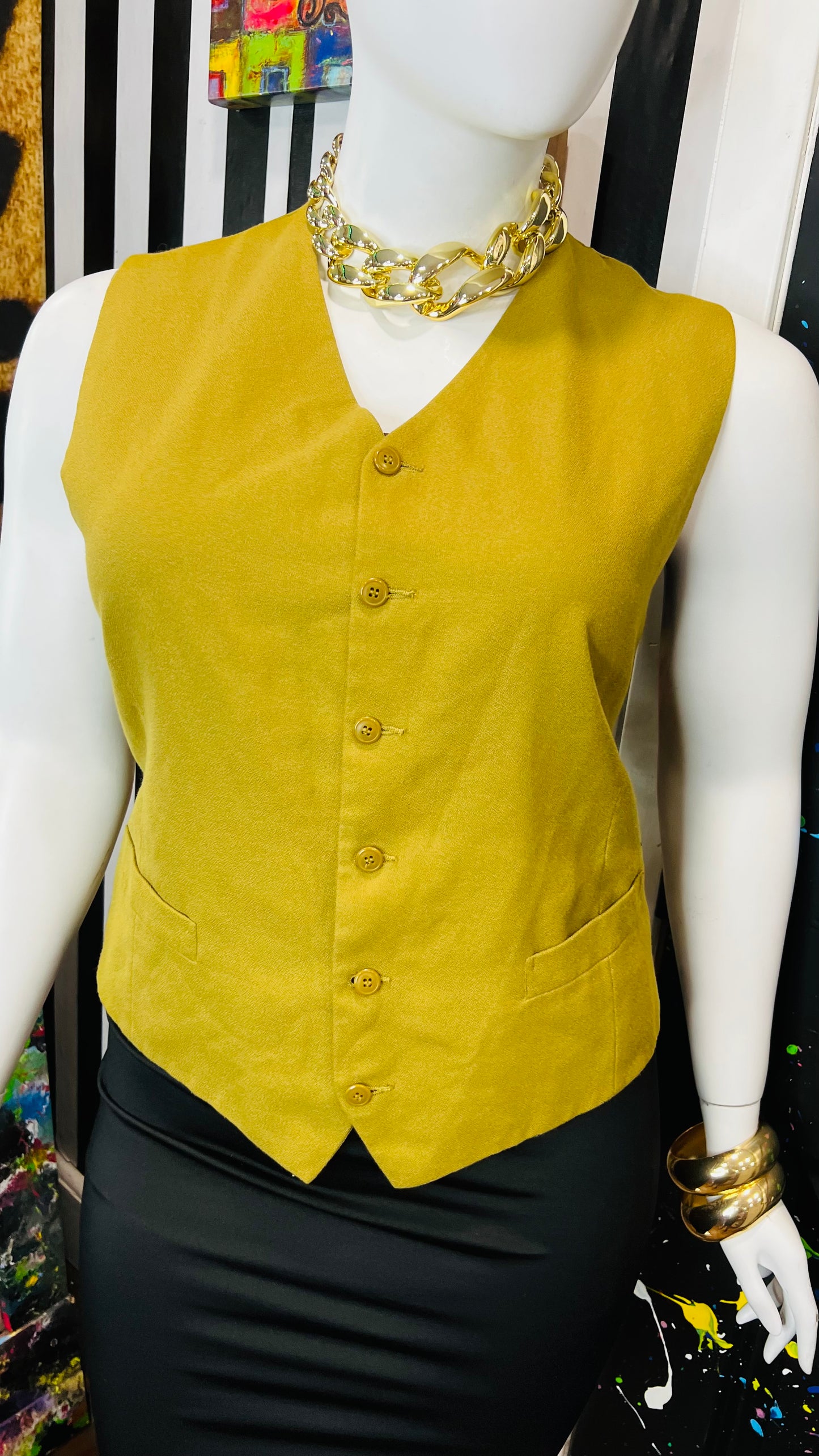 Vintage Gold Vest (14)