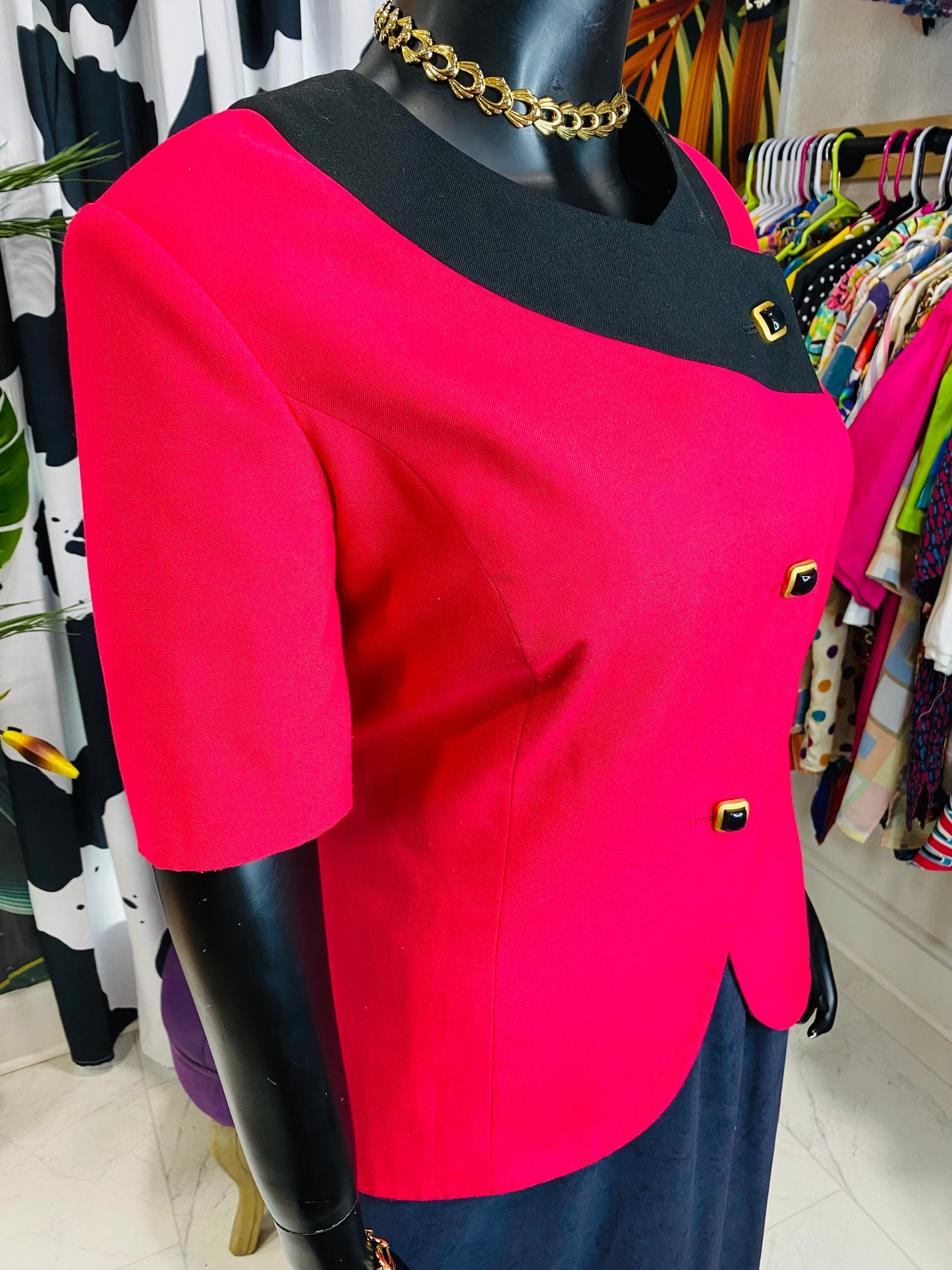 Vintage Short Sleeve Blazer