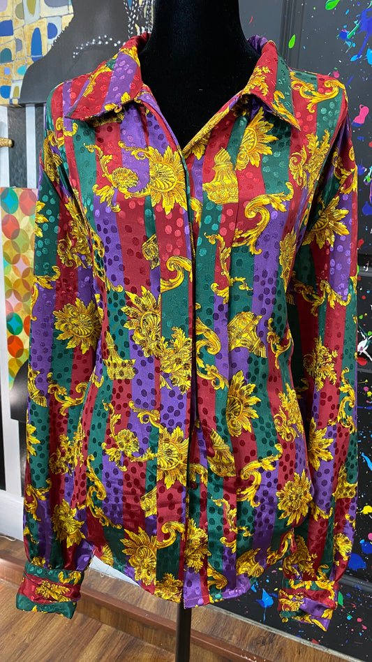 Vintage EJHARPER Long Sleeve Blouse