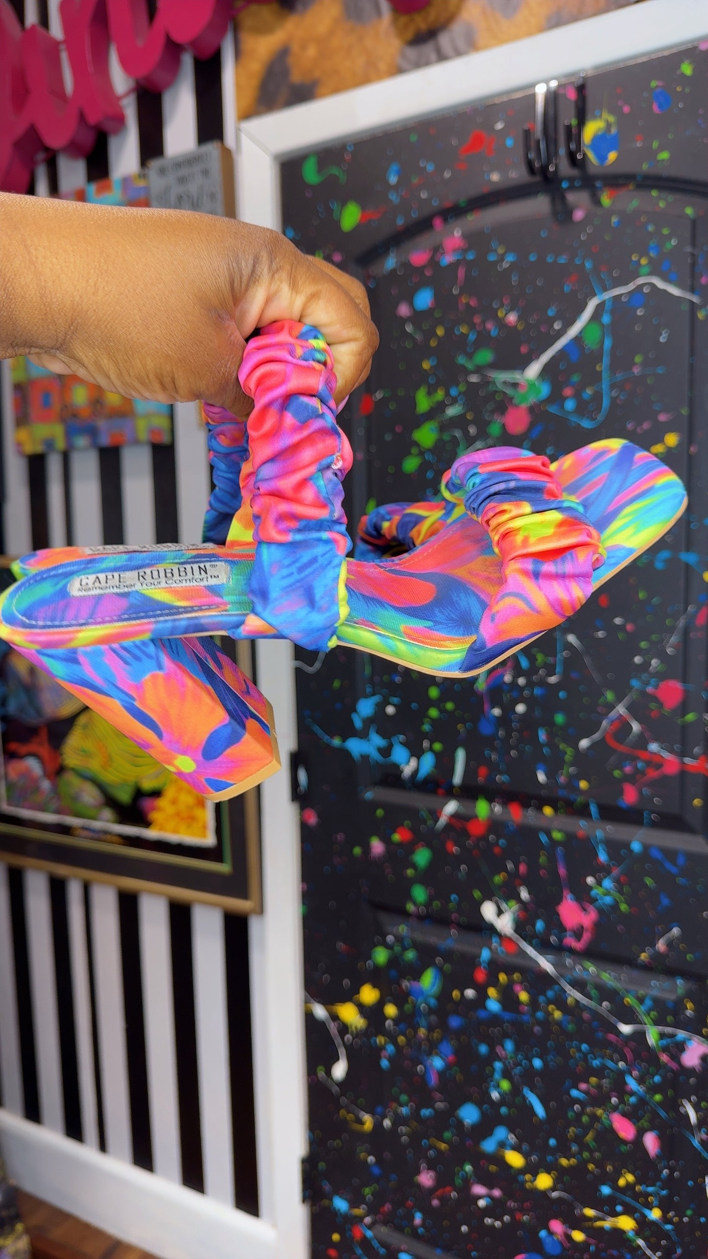 Tye Dye Mules (11) *Never Worn Just Tried on