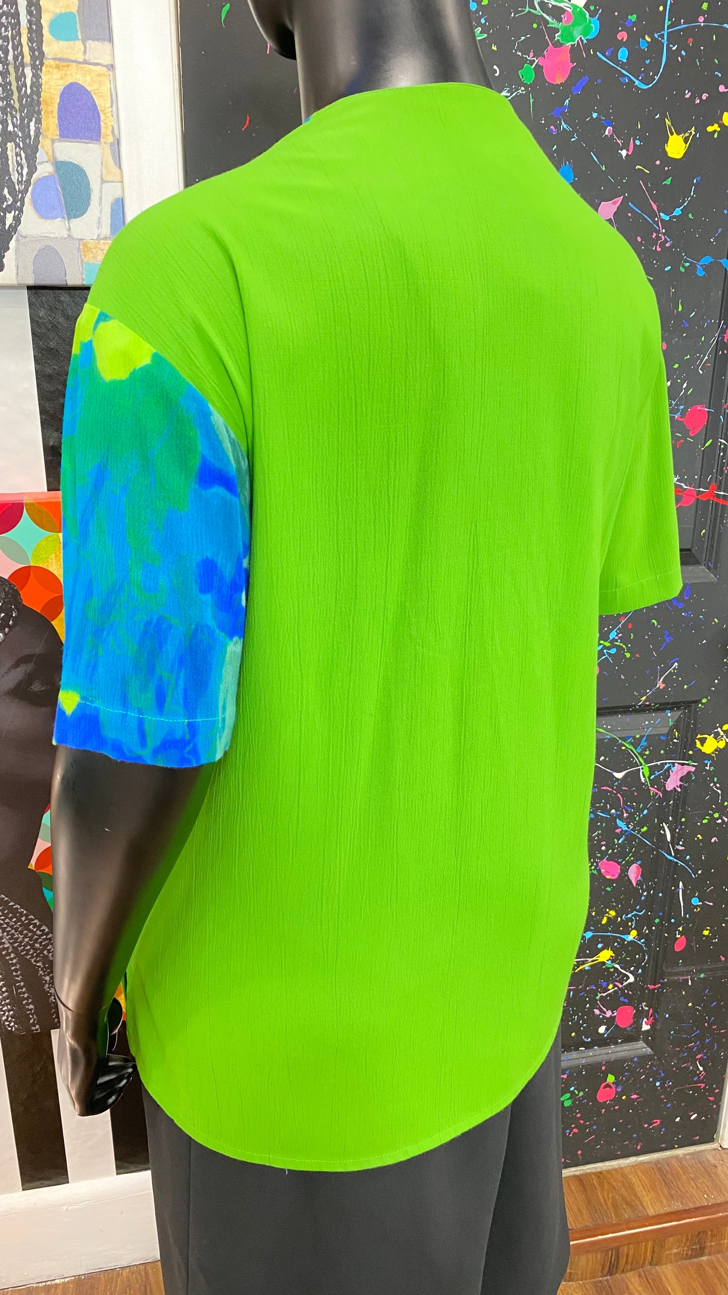 Vintage CMShapes Short Sleeve Blouse