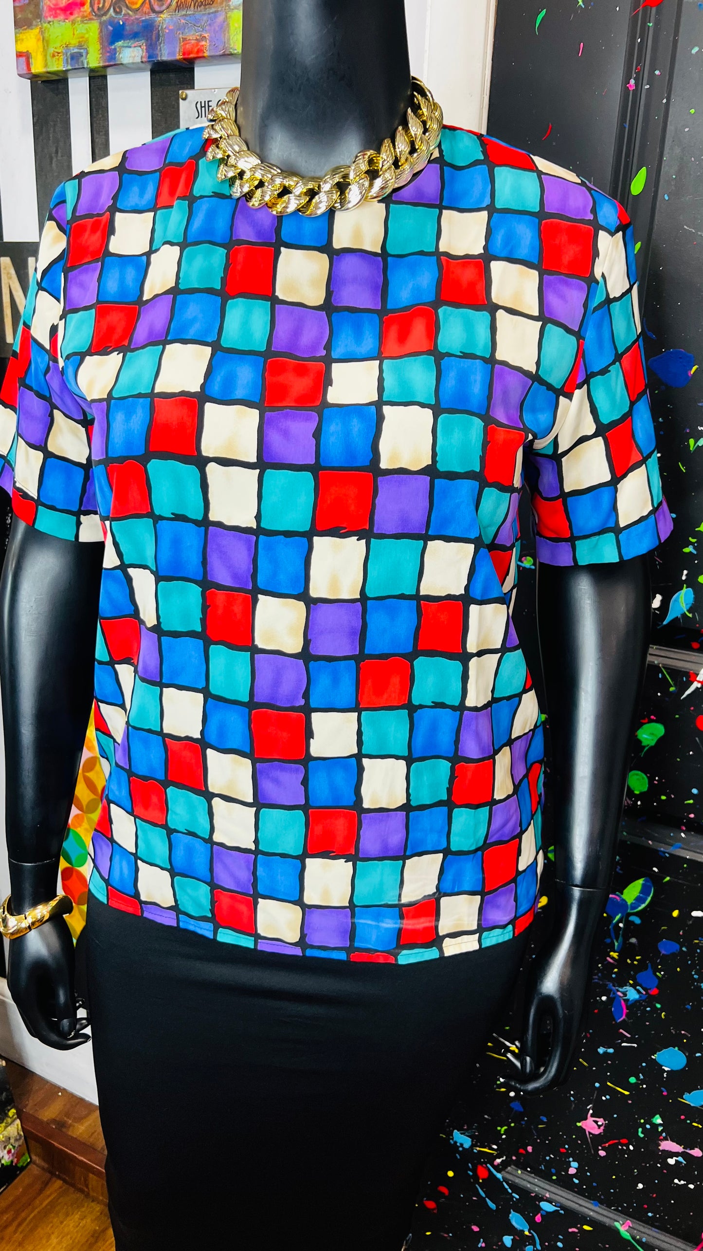 Vintage Block Blouse (14)