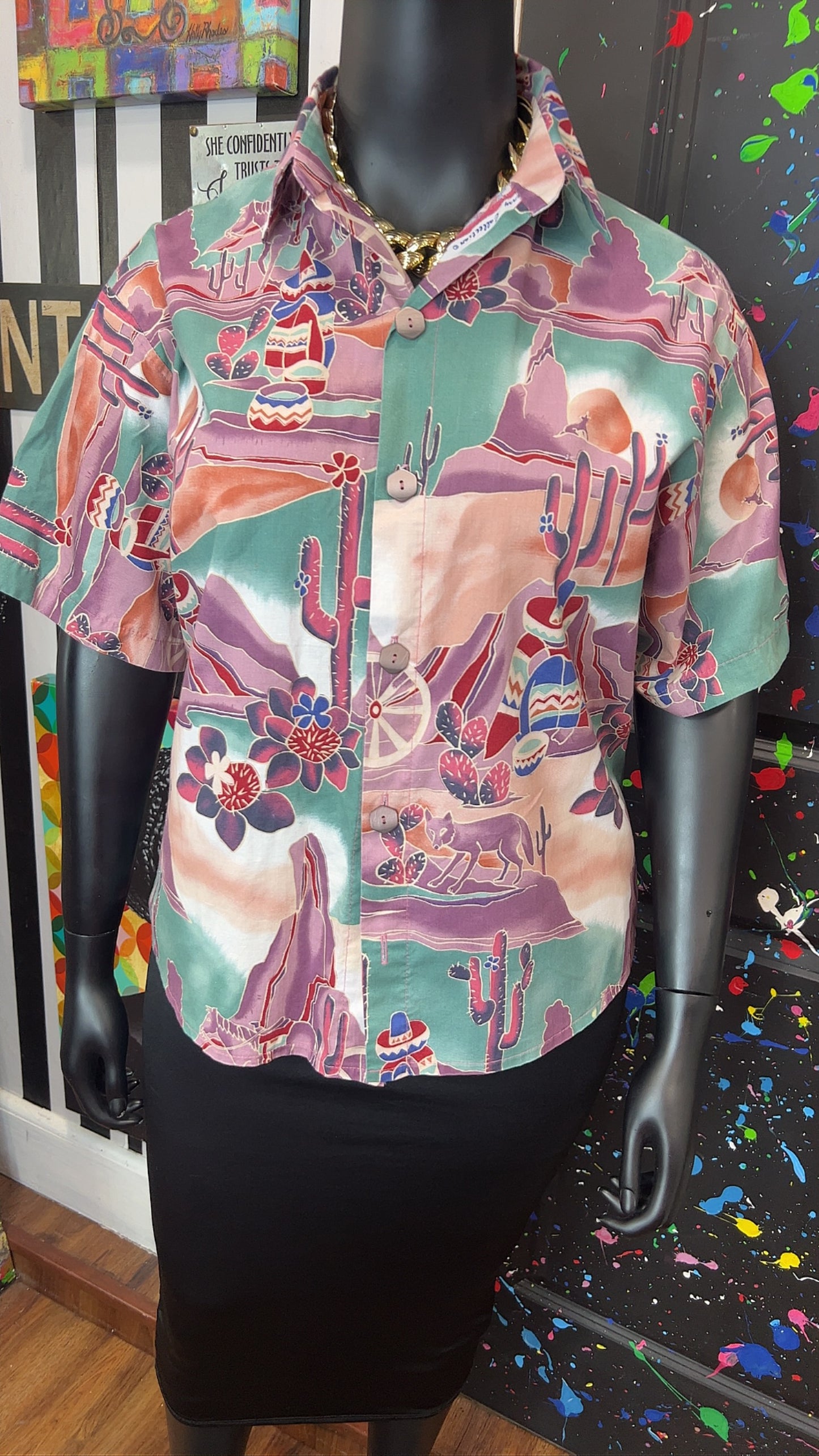Vintage Western Blouse (18)