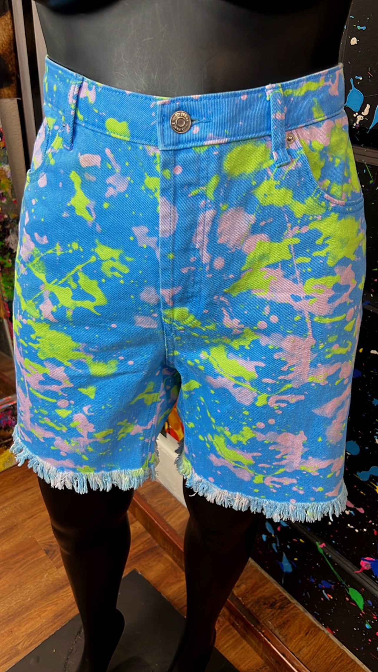 Vintage Inspired Denim Shorts (16)