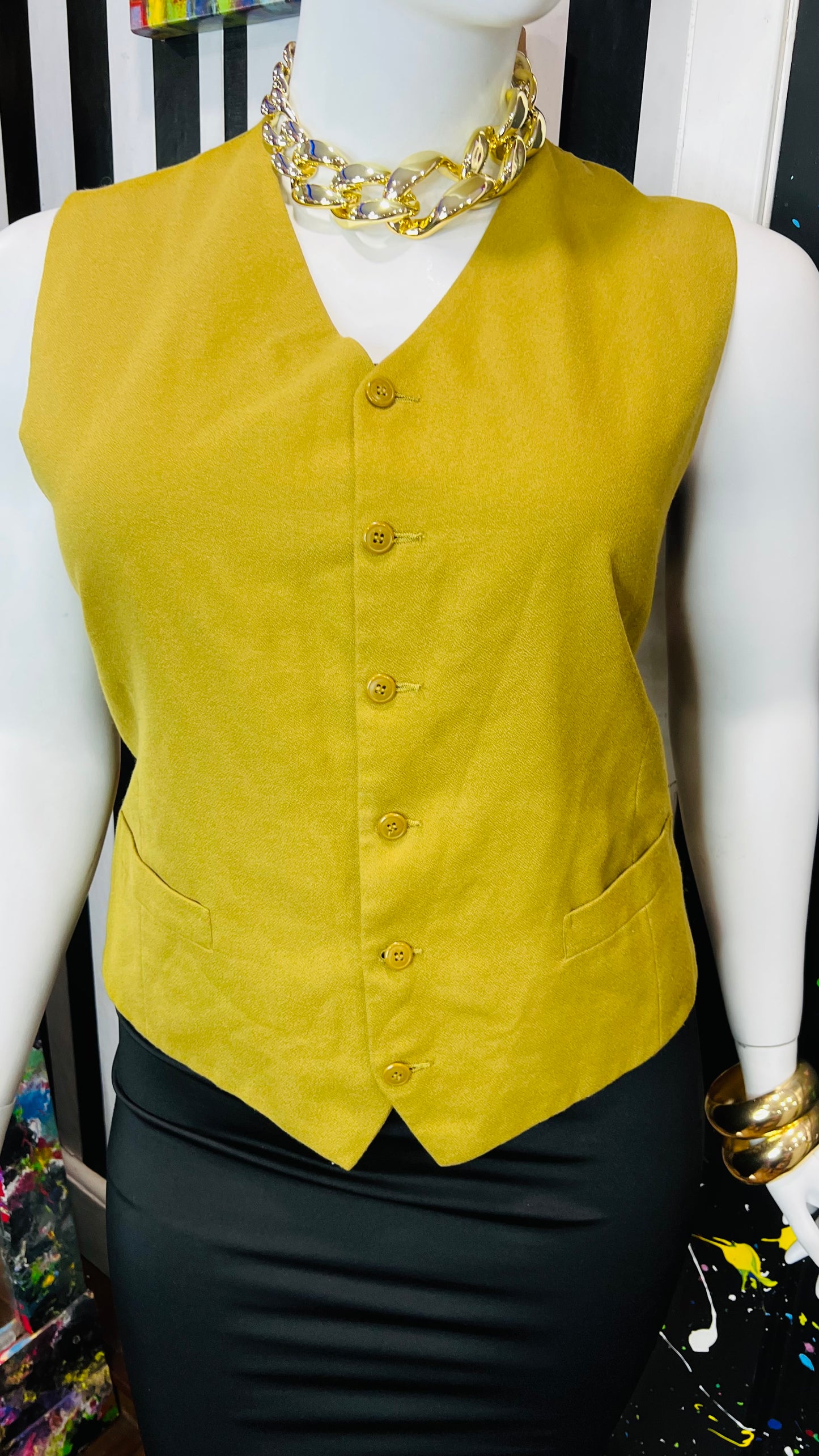 Vintage Gold Vest (14)