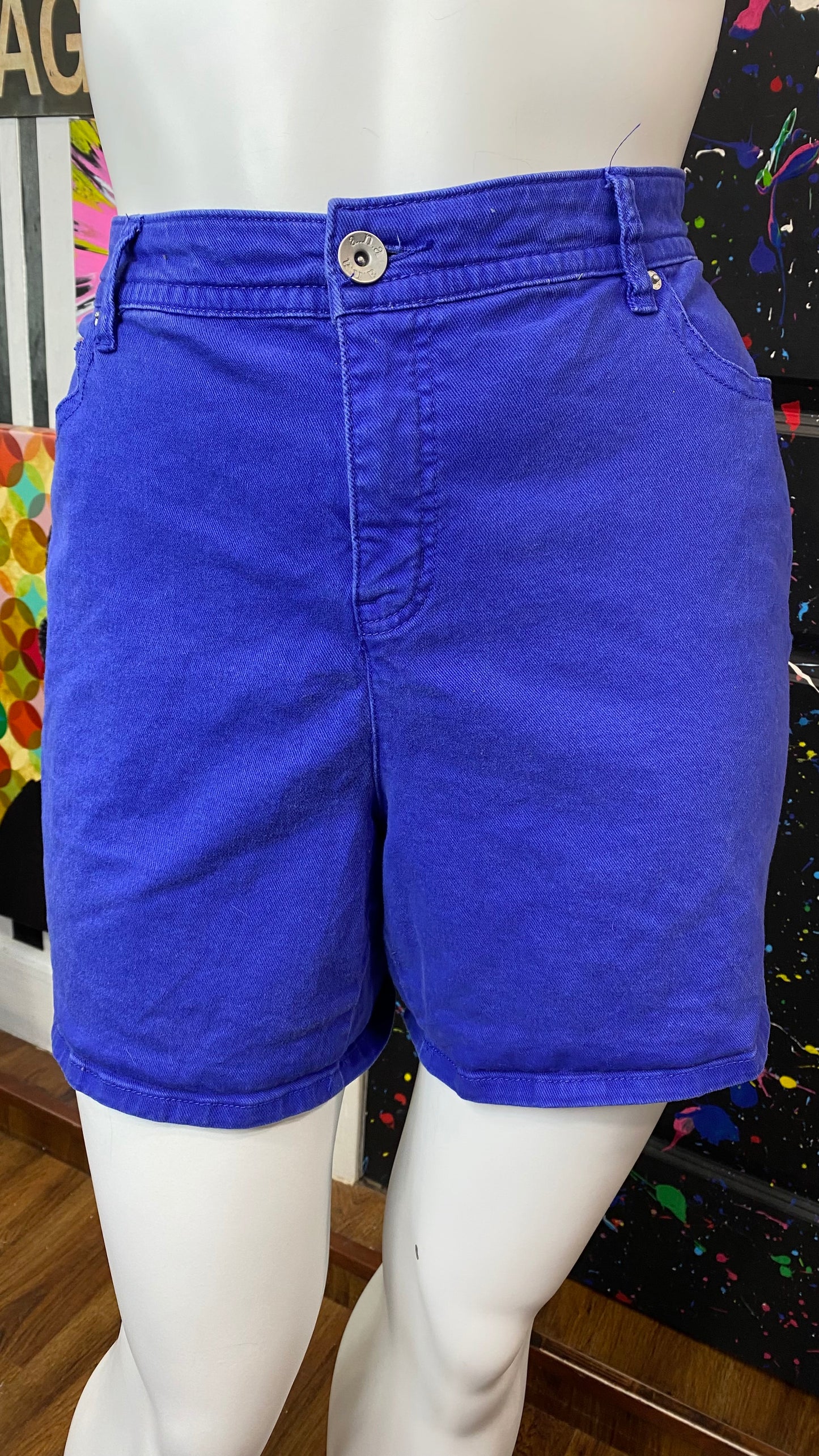 Blue Denim Shorts (20W)