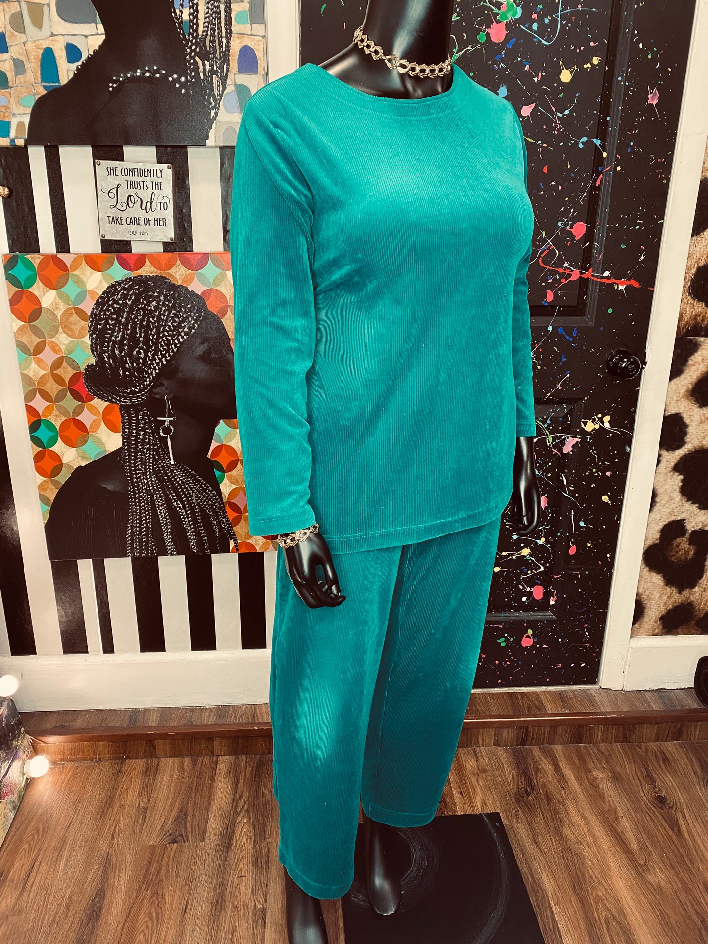 Vintage Carole Little Pants Set