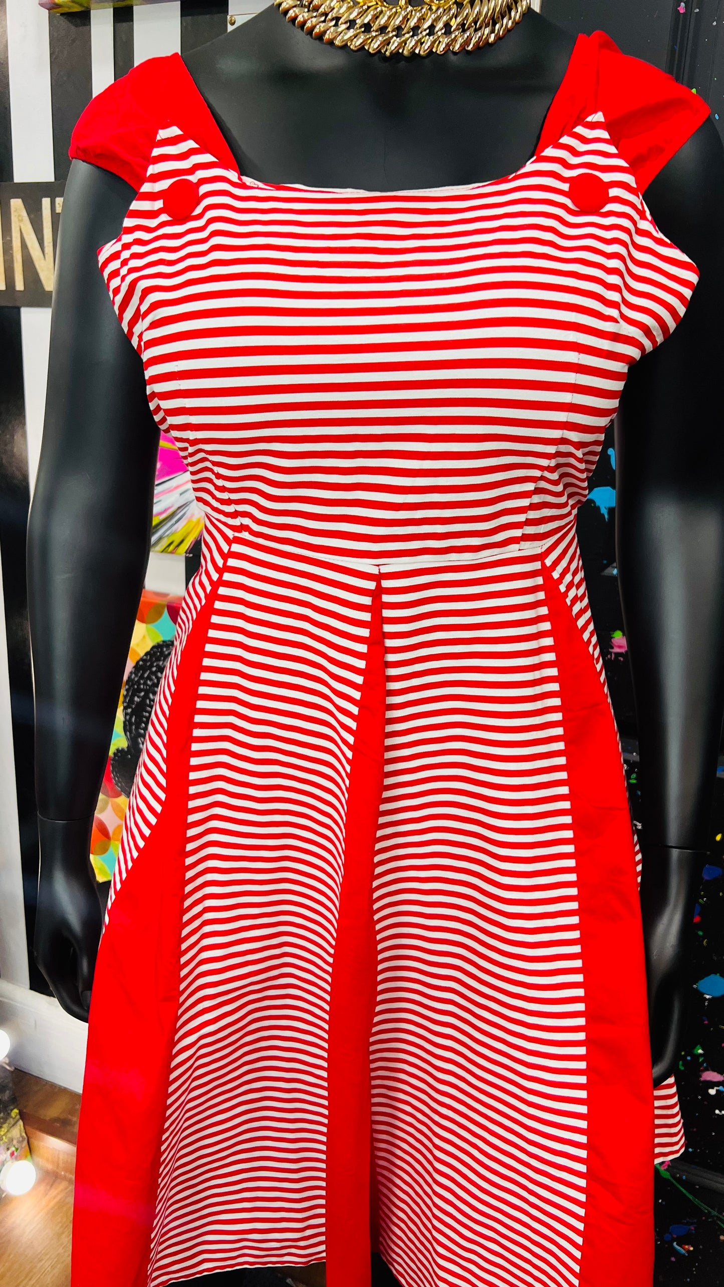 Modern 50’s Style Dress - New w/ tags (14)