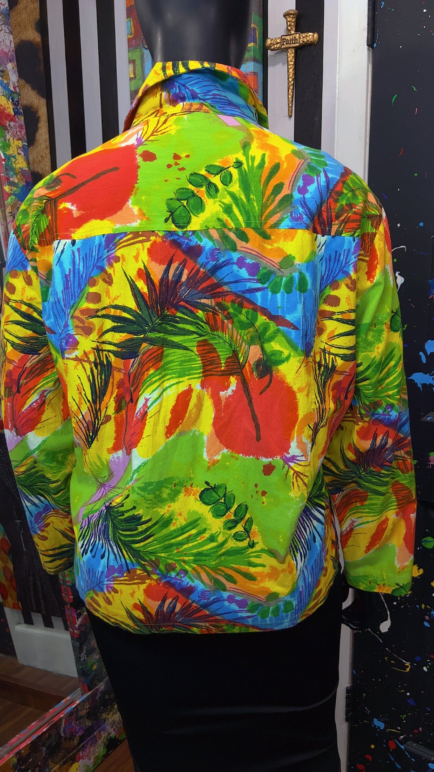 Vintage Floral Sequin Jacket (24)