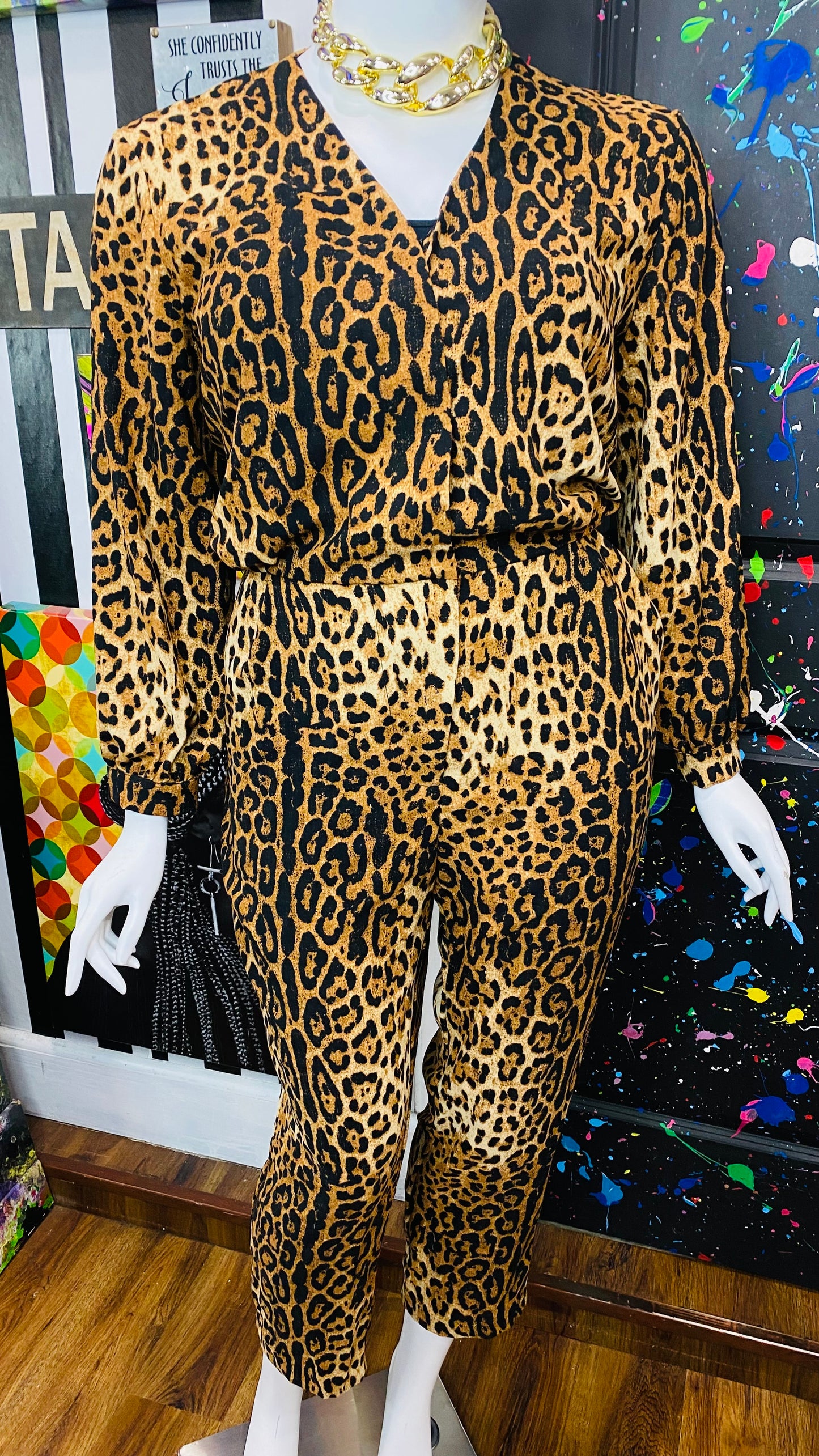 Animal Print Jumpsuit (20)