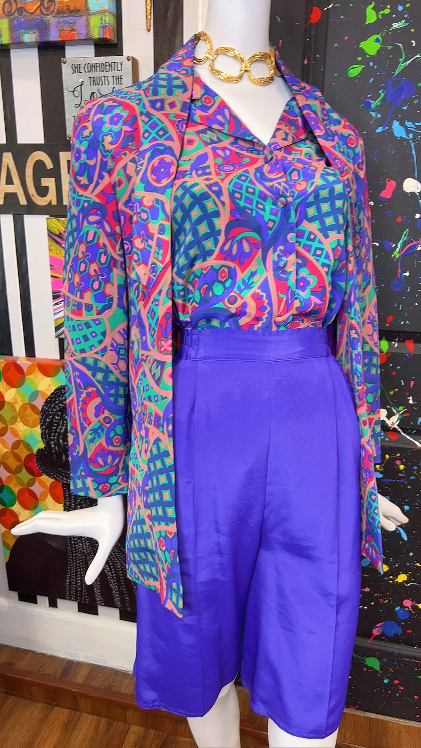 Vintage Three Piece Shorts Set (12)