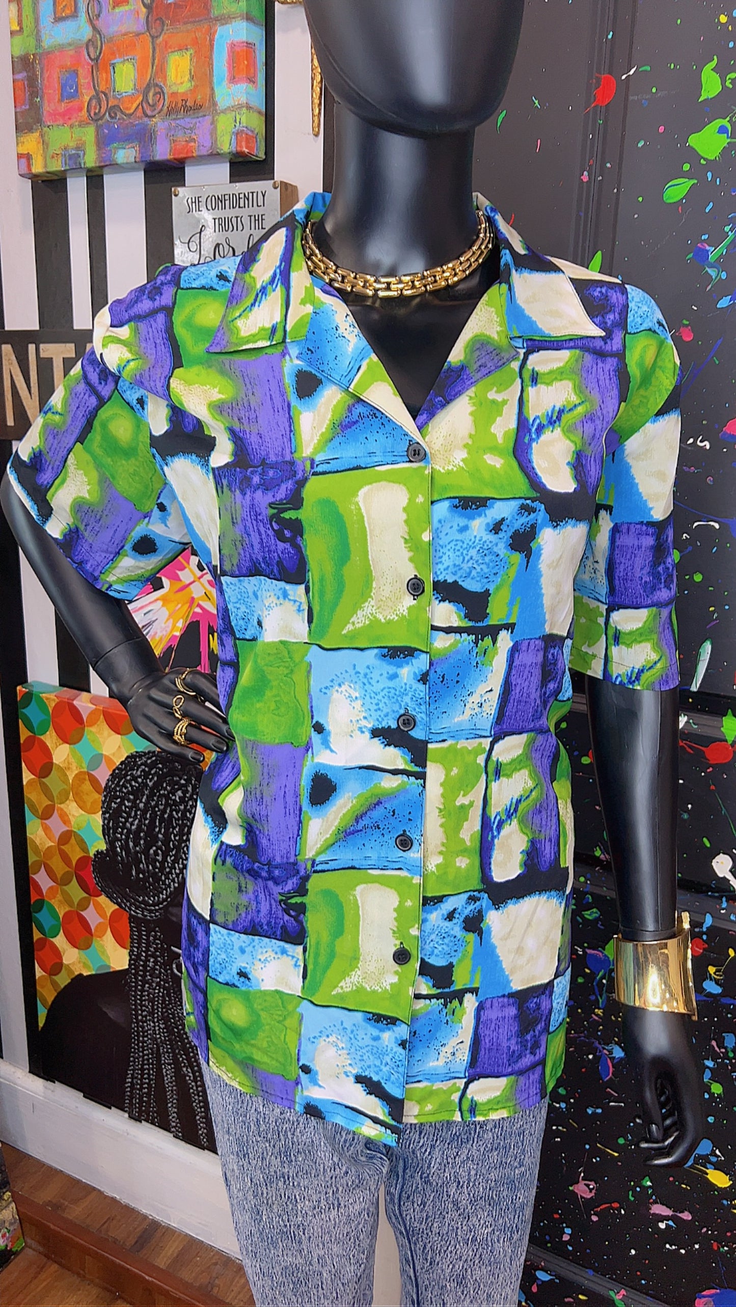 Vintage Block Blouse (18)