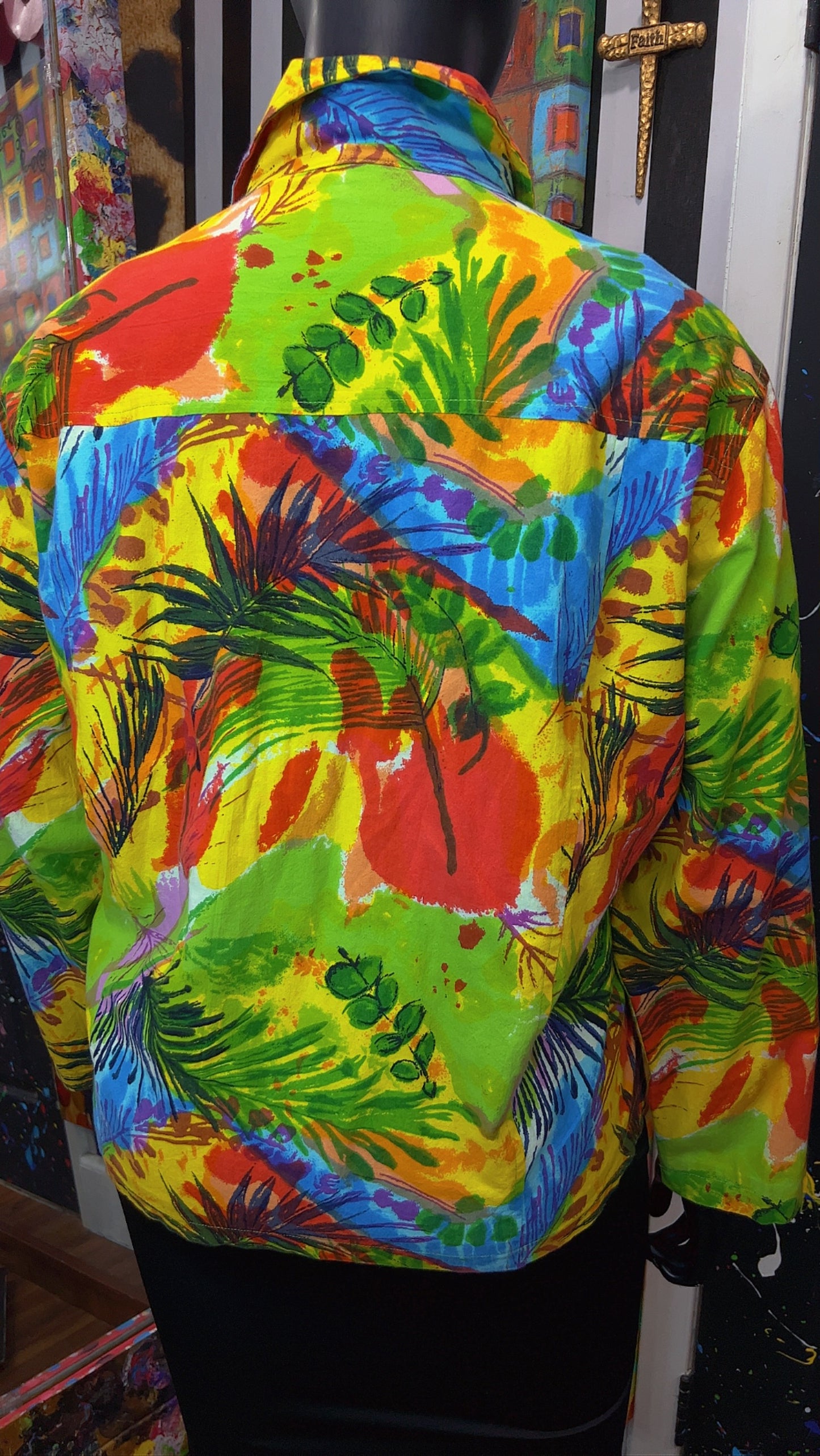 Vintage Floral Sequin Jacket (24)