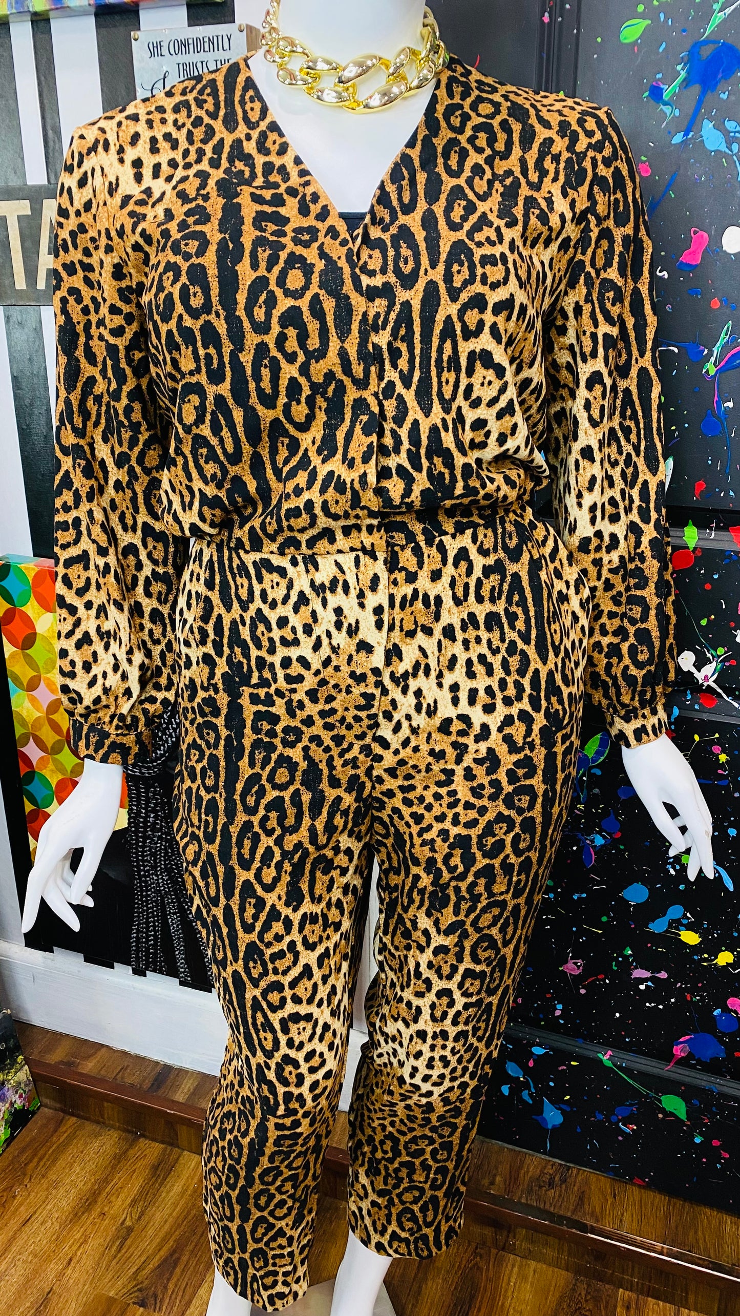 Animal Print Jumpsuit (20)