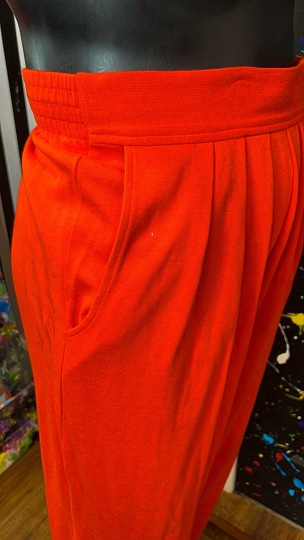 Vintage IB Diffusion Stretch Pleated Pants (16)