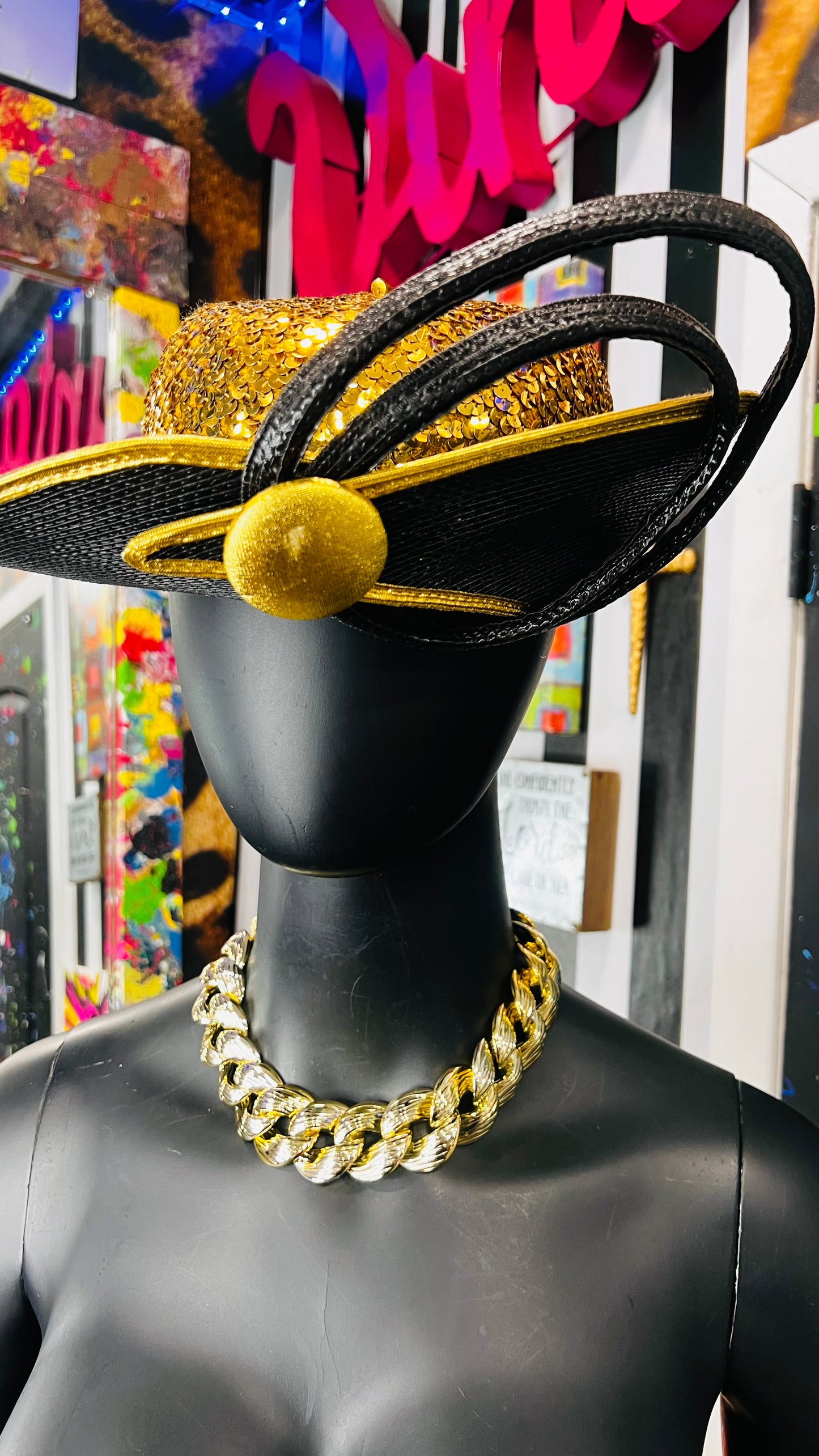 Vintage Statement Hat