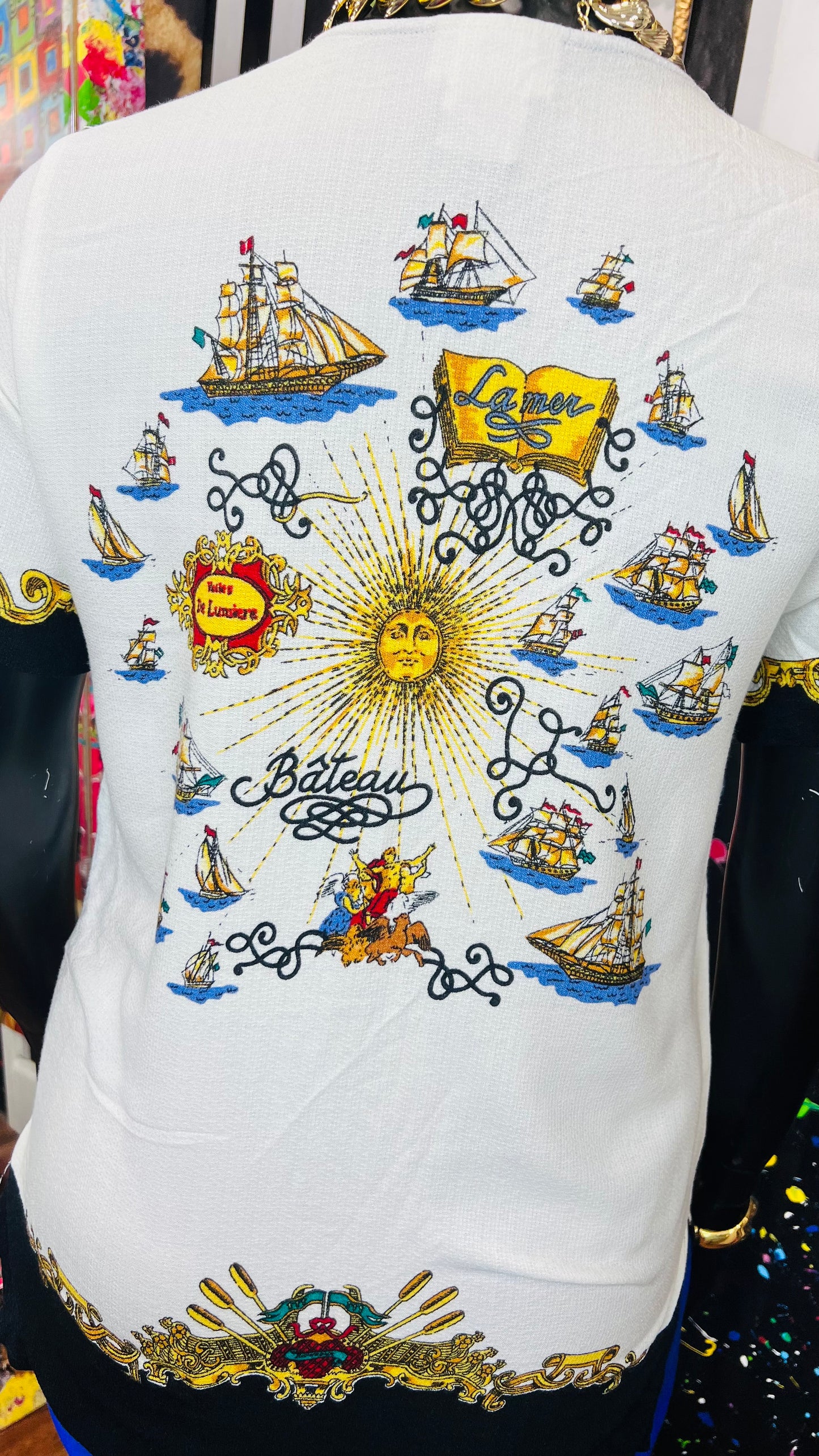 Vintage Nautical Blouse (14)