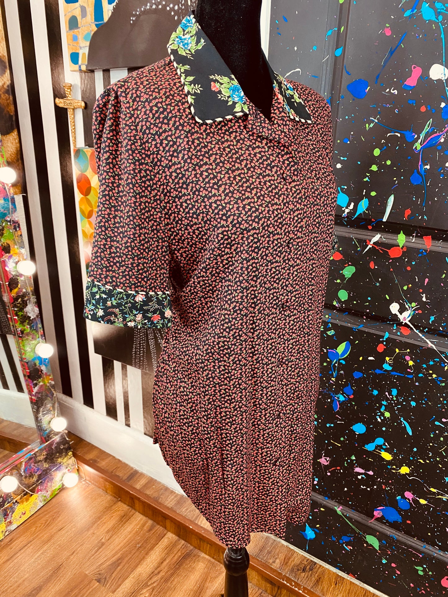 Vintage Short Sleeve Blouse