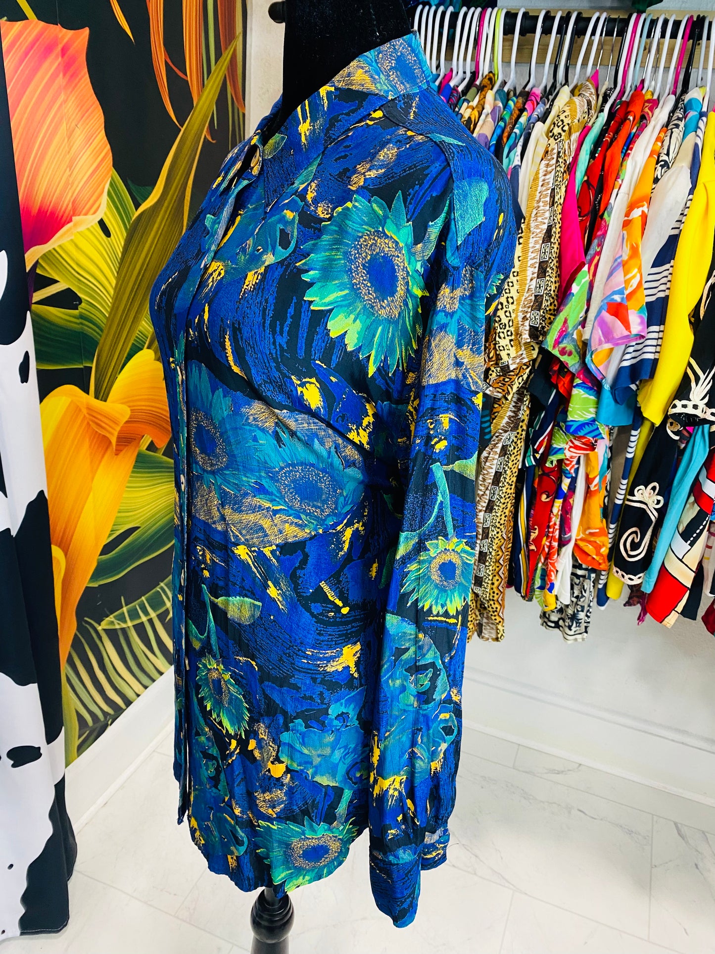 Vintage Karen Kane Long Sleeve Blouse