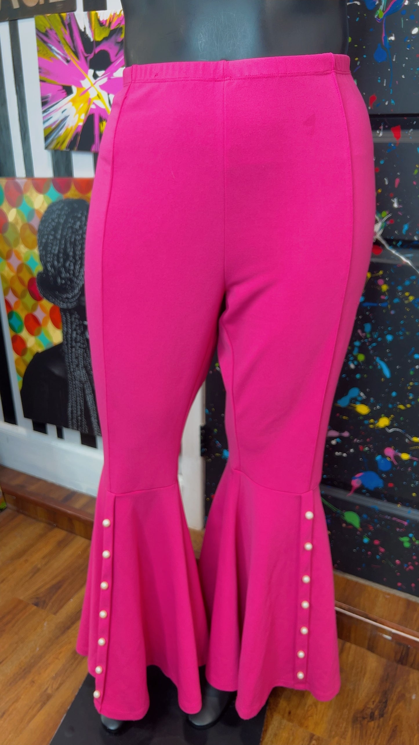 Pink Pearl Bell Bottoms (16)