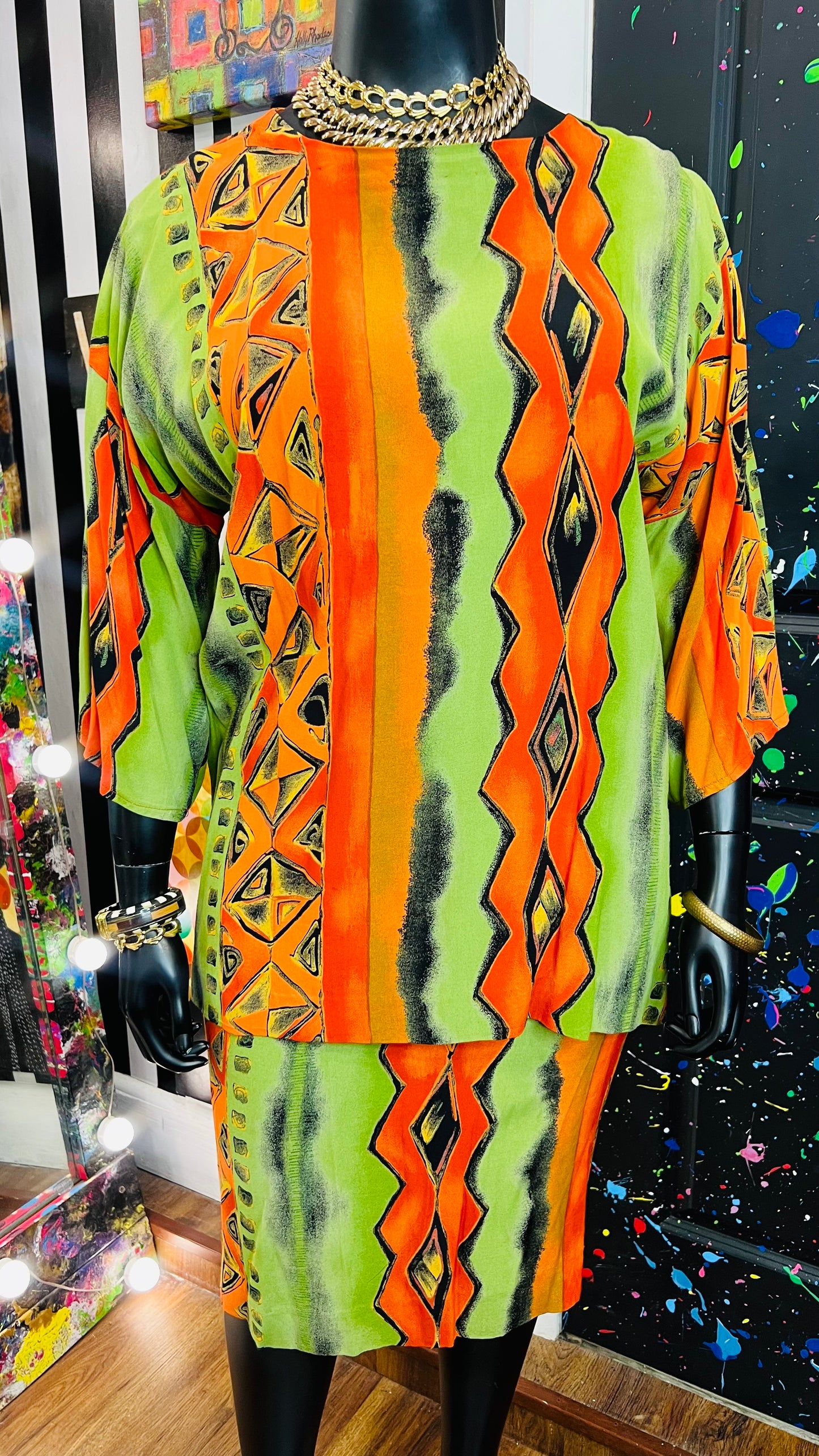Vintage Tribal Print Set (18)