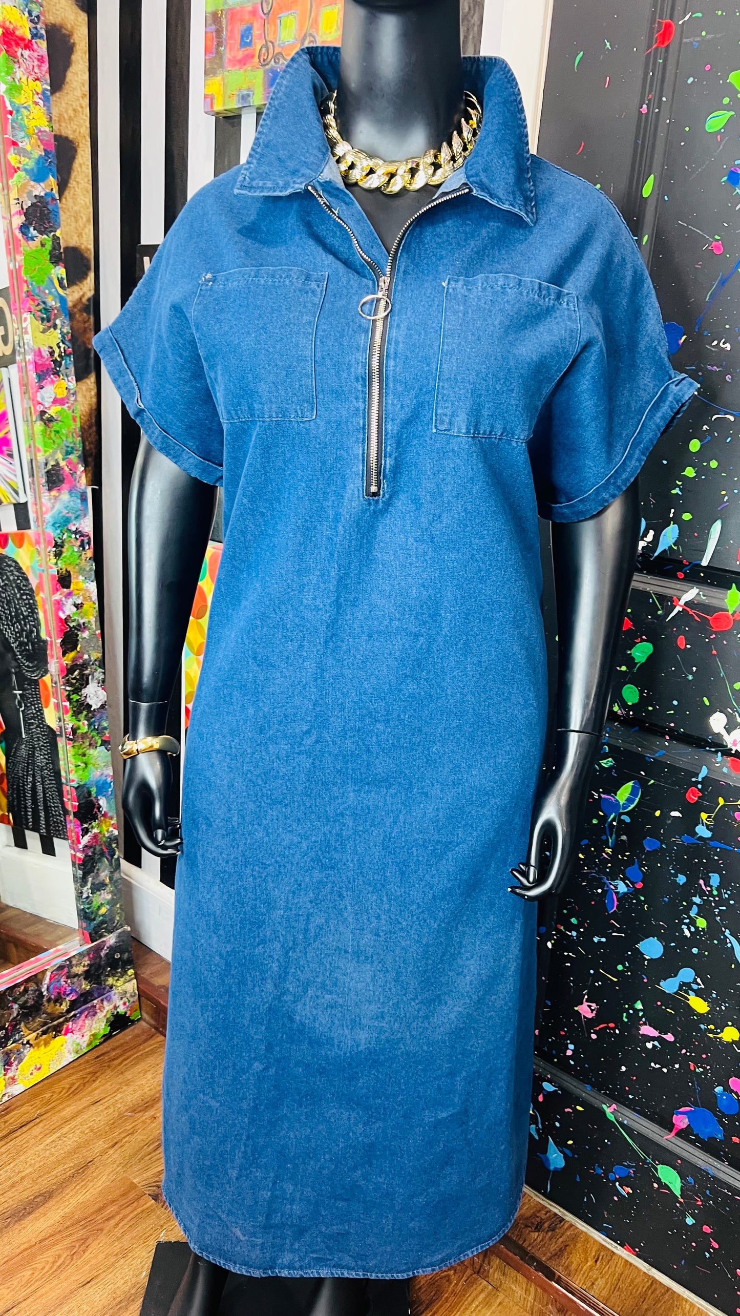 Y2K Denim Dress (18)