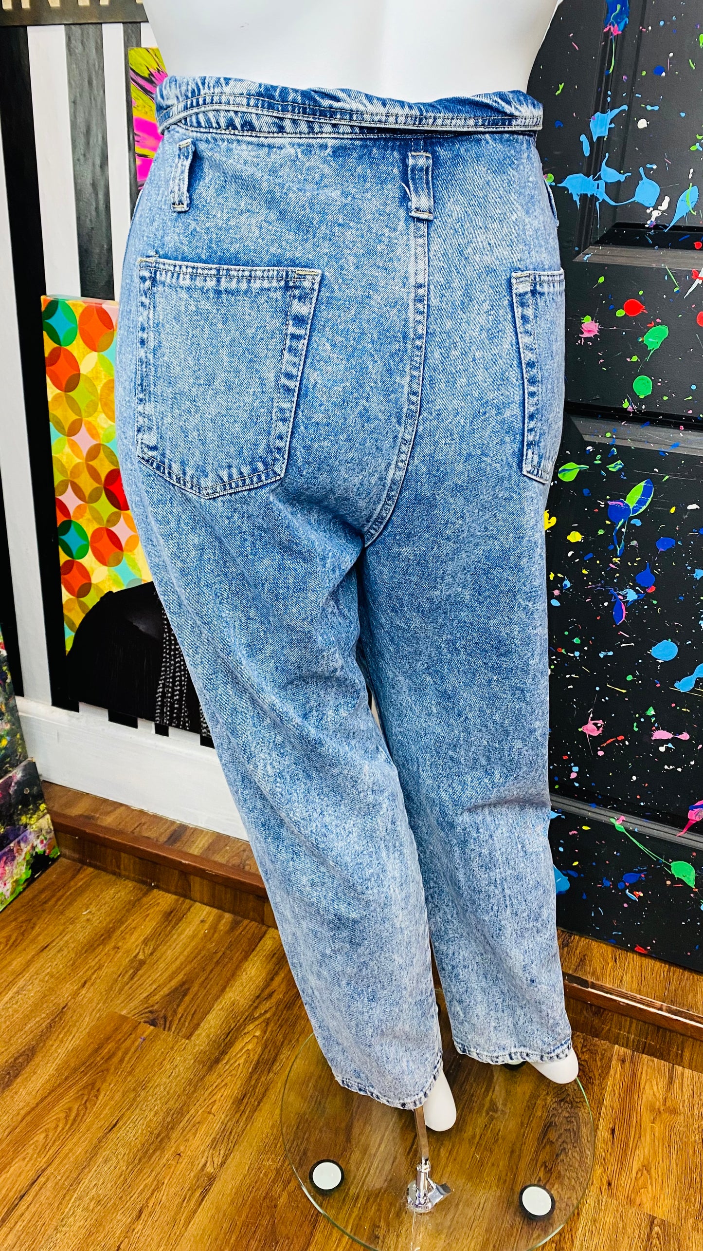 Vintage High Waist Jeans (22)- Fits Like 14/16