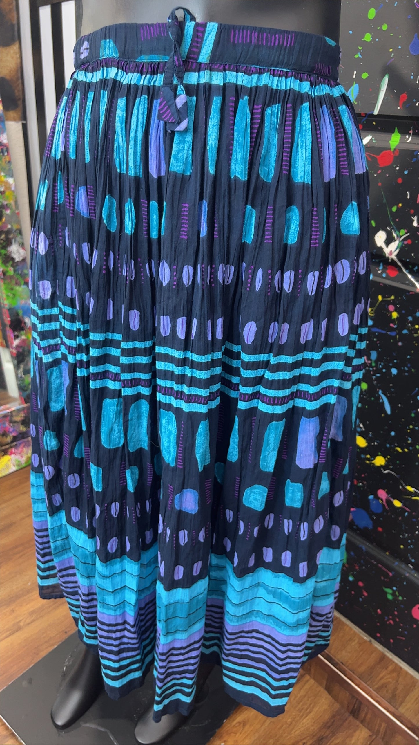 Vintage Rayon Skirt (22)