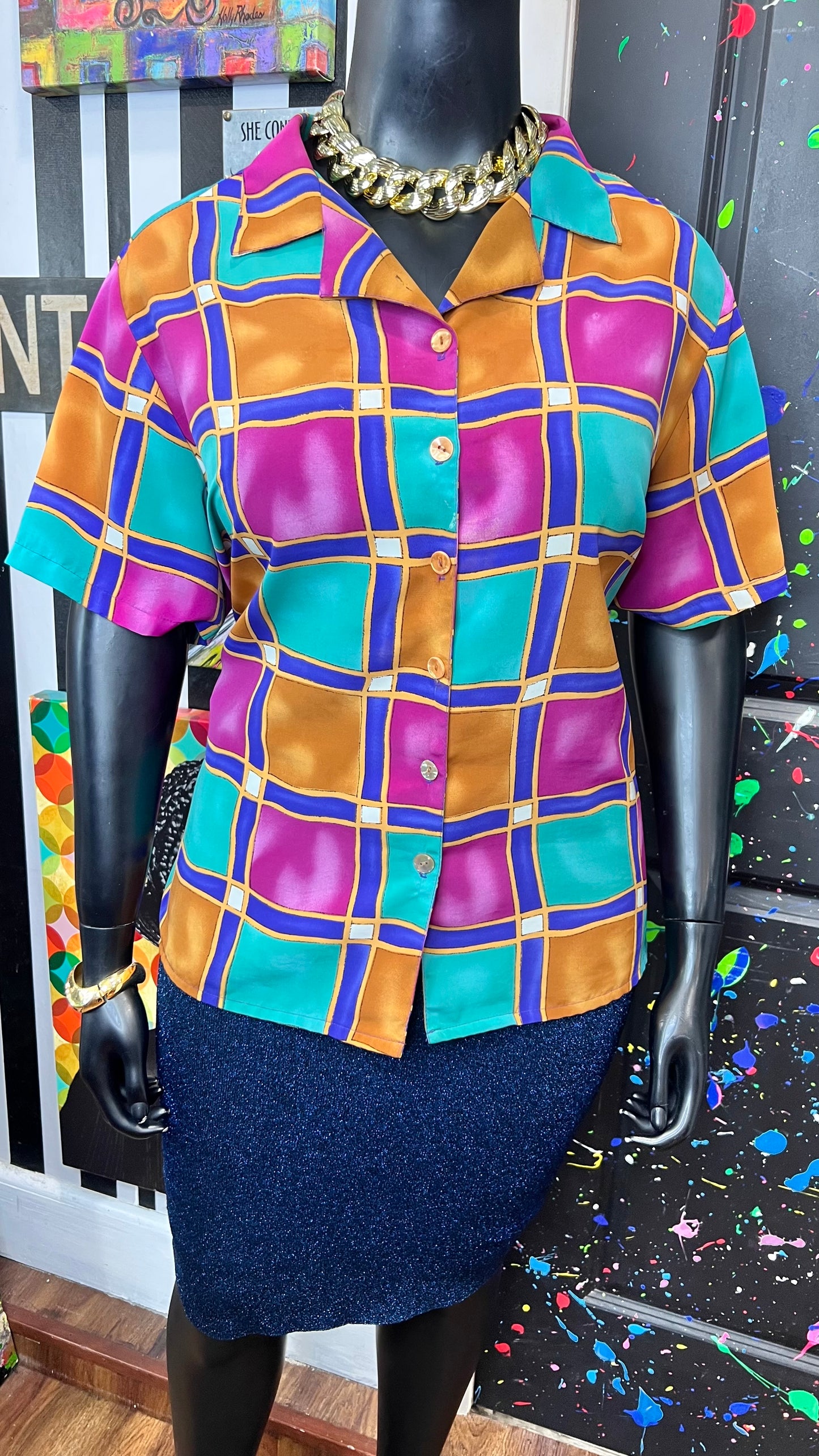 Vintage Block Blouse (20)