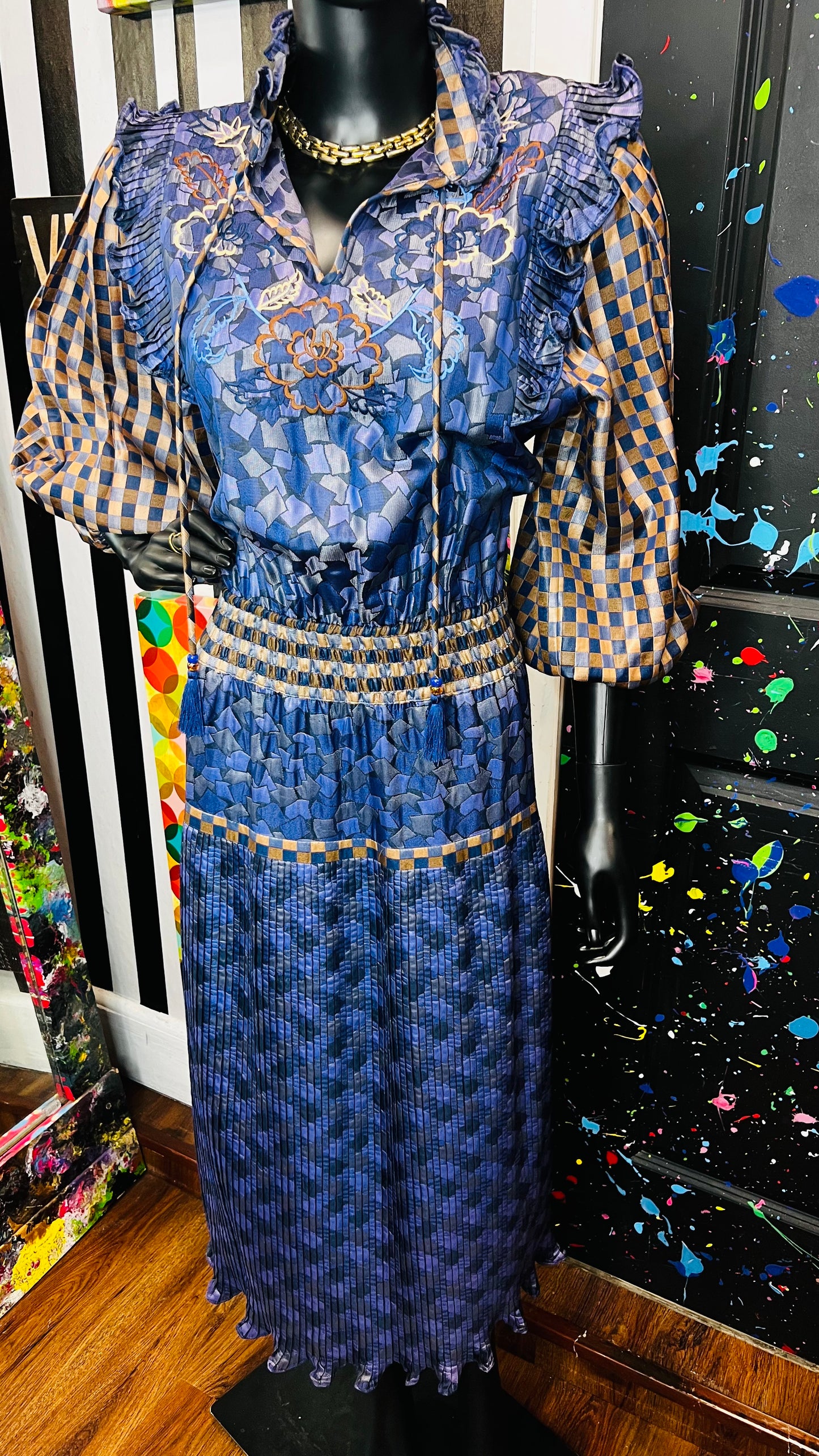 Vintage Dress Diane Freis Vintage Dress (12)