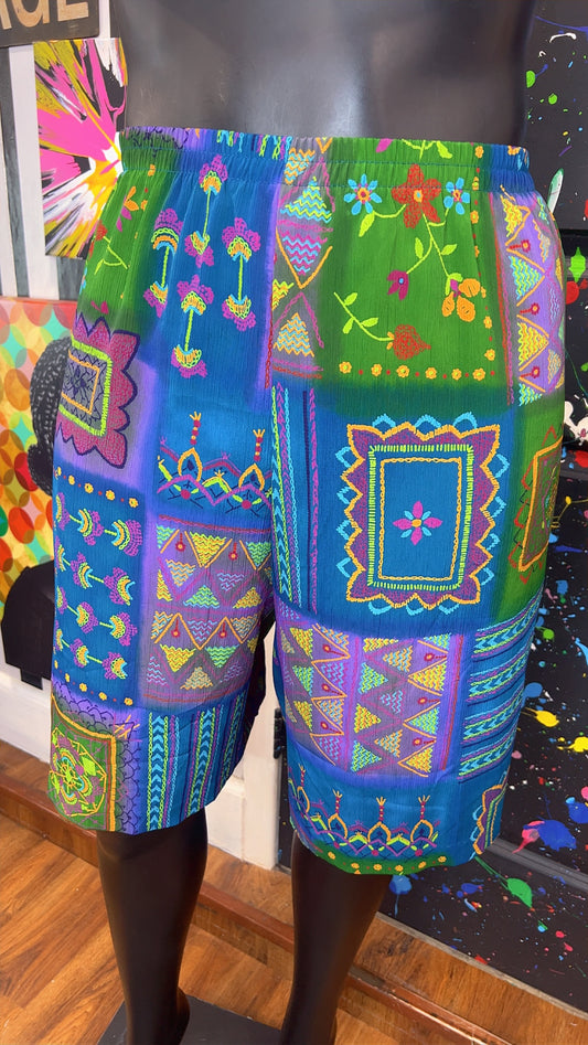 Vintage Abstract Shorts (20)