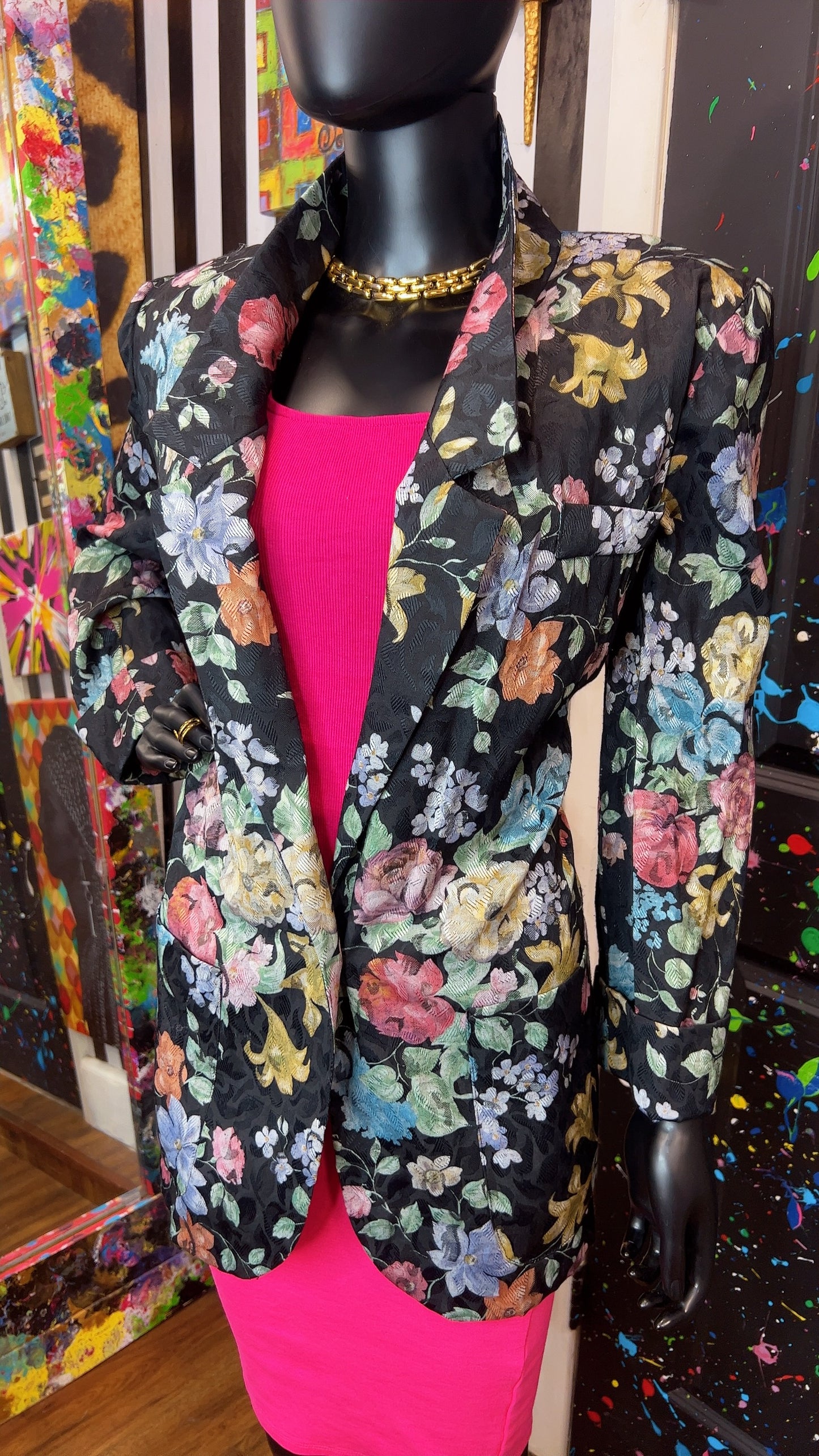 Vintage Floral Blazer (14)