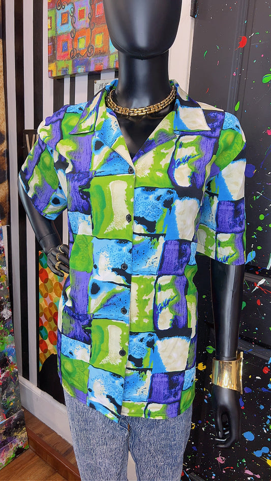 Vintage Block Blouse (18)