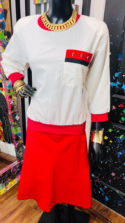 Vintage Teddi Skirt Set (12)