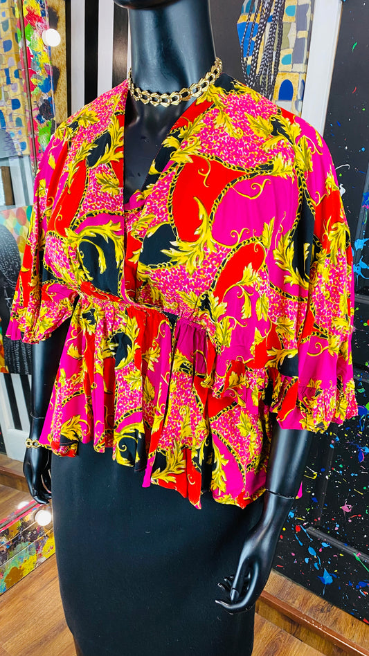 Modern Rouge Blouse