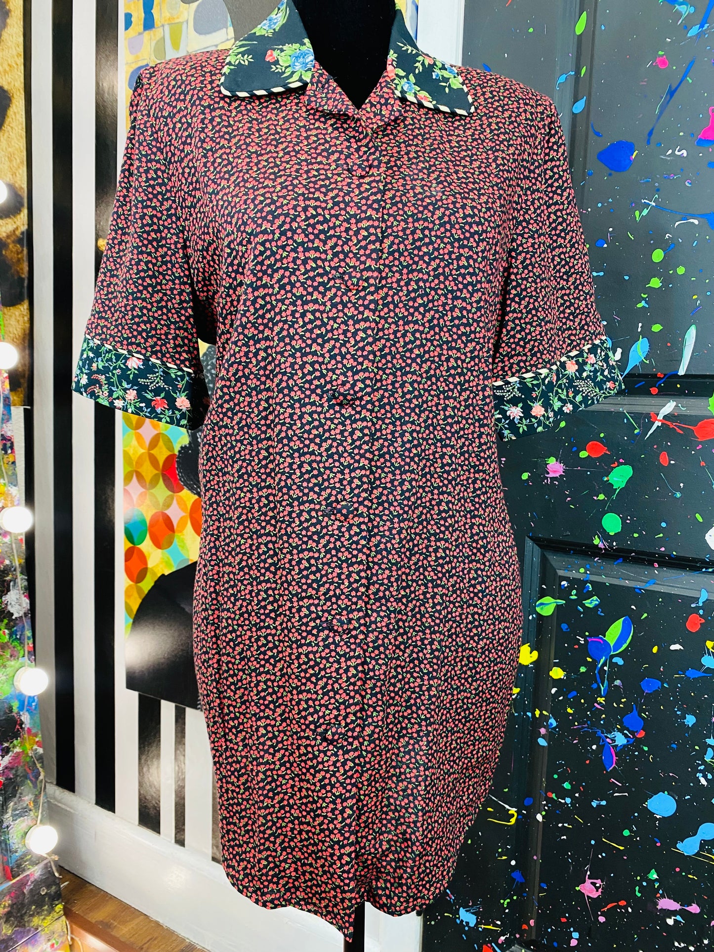 Vintage Short Sleeve Blouse