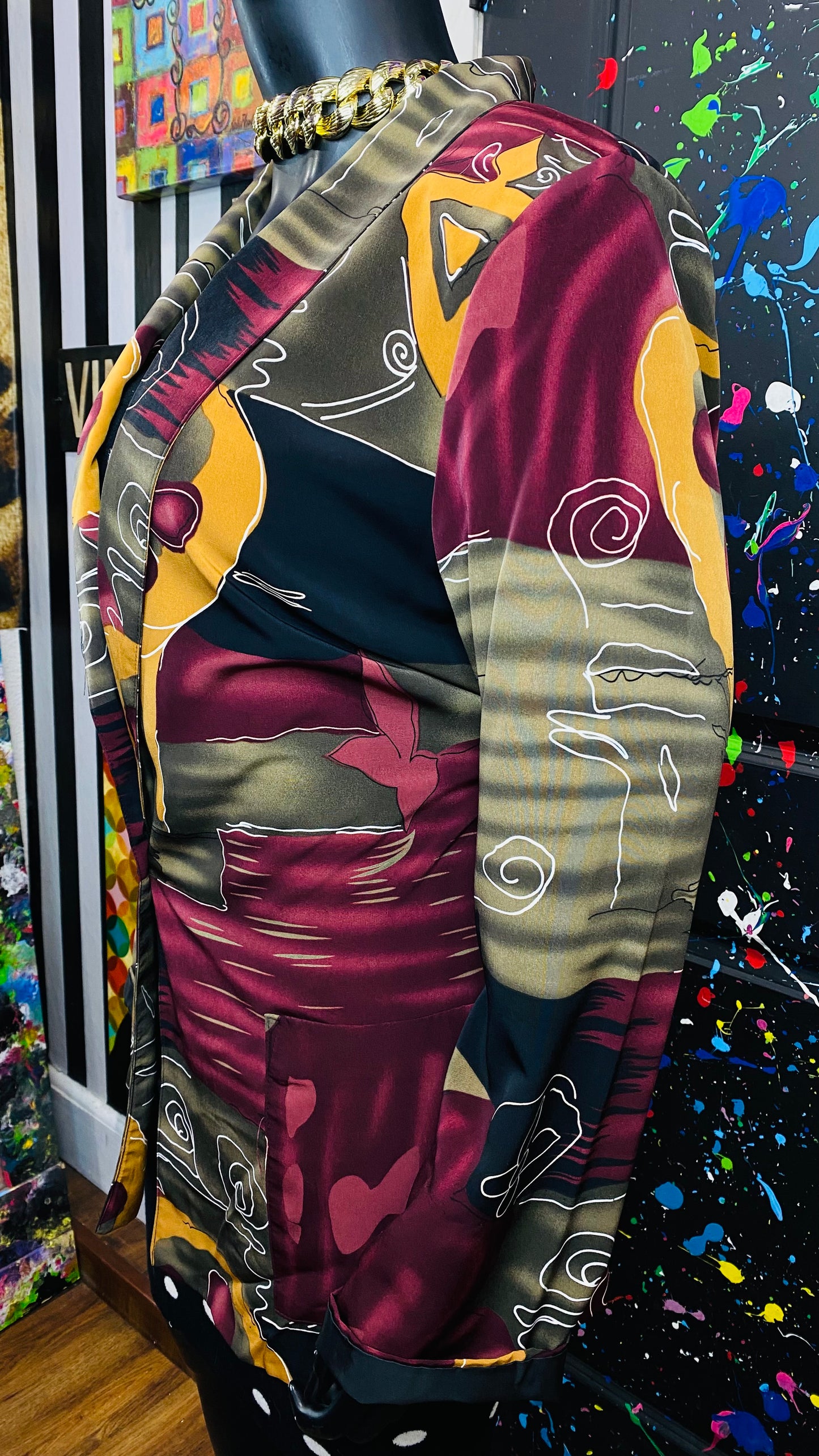 Vintage Abstract Blazer (16)