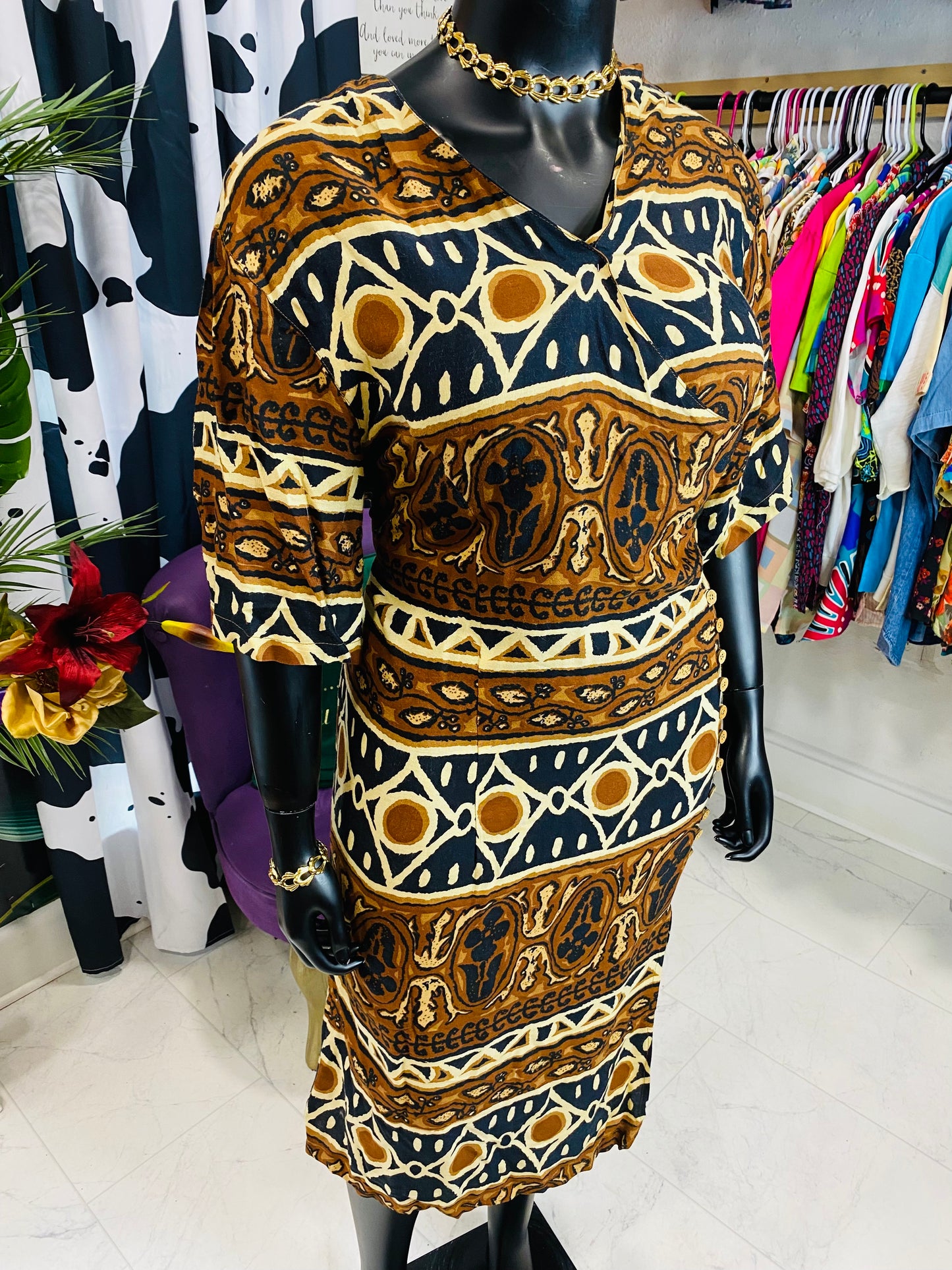 Vintage Simply Fashion Dress