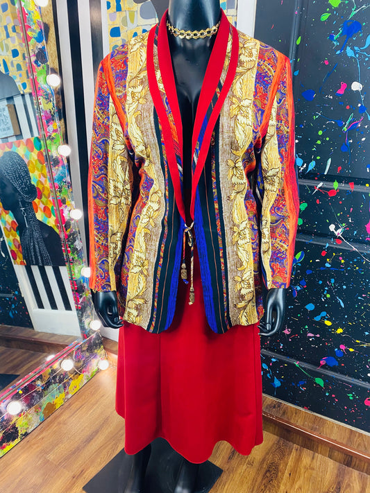 Vintage Sunny Lady 2pc  Skirt Set