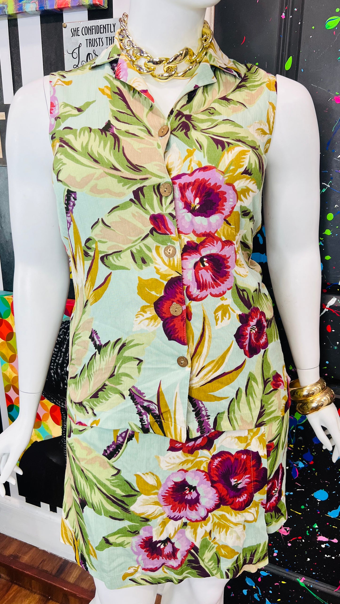 Vintage Vacation - Deadstock New w/ Tags Skort Set (12)