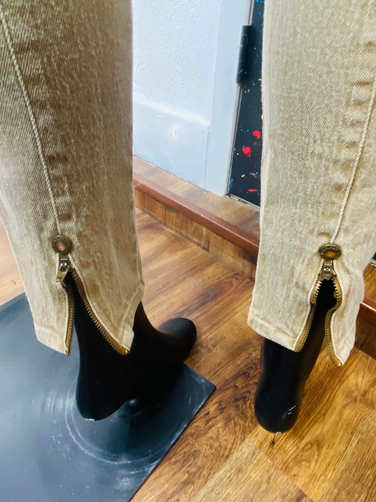 Vintage khaki Gitano Jeans