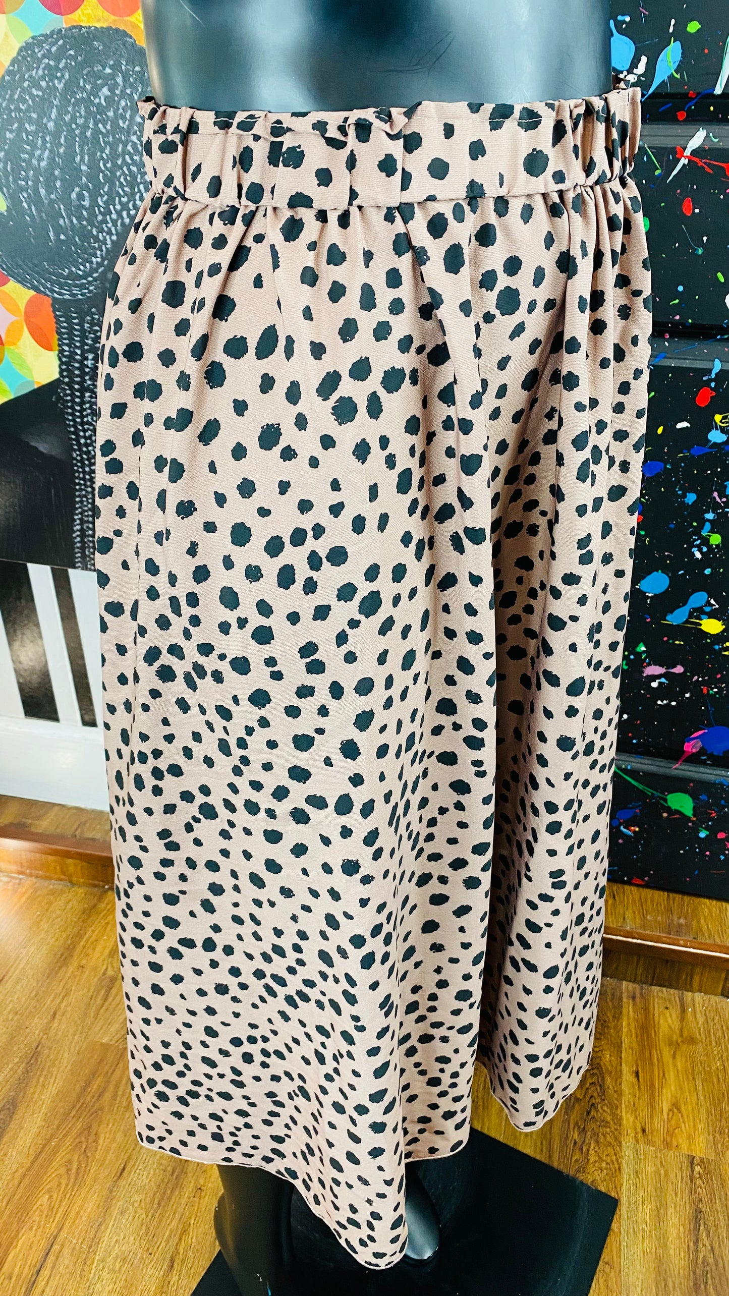 Animal Print Skirt