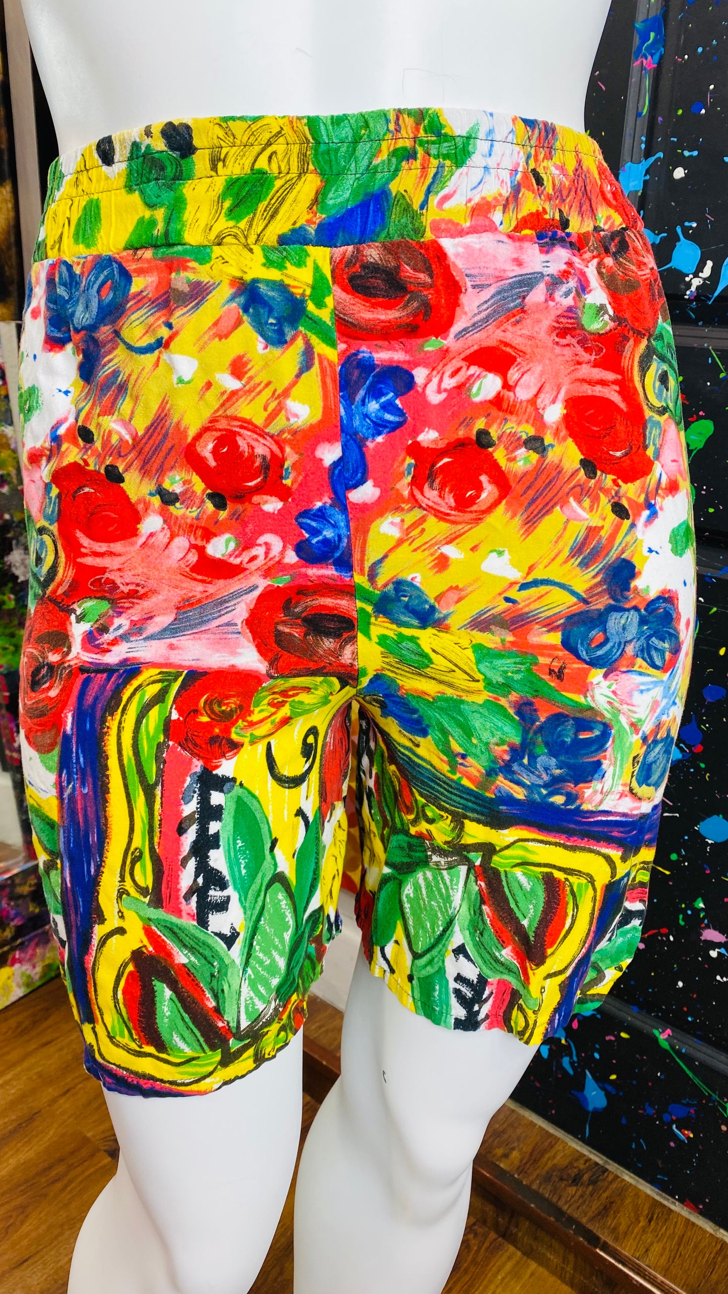 Vintage Cotton (has stretch) 90’s Shorts (16/18)