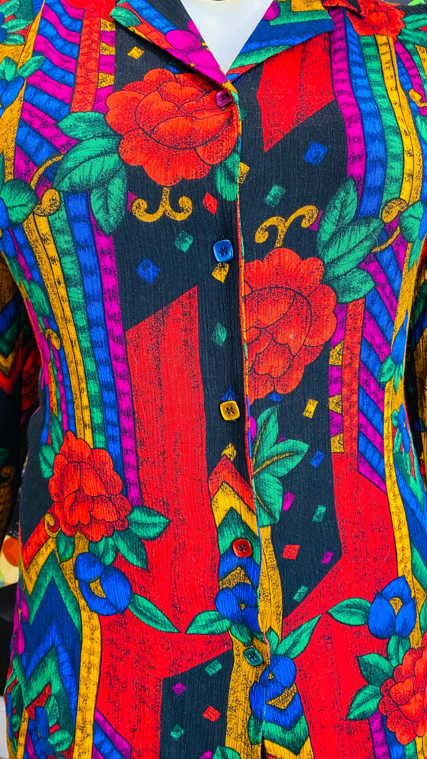 Vintage Vibrant Skirt Set (16/18)