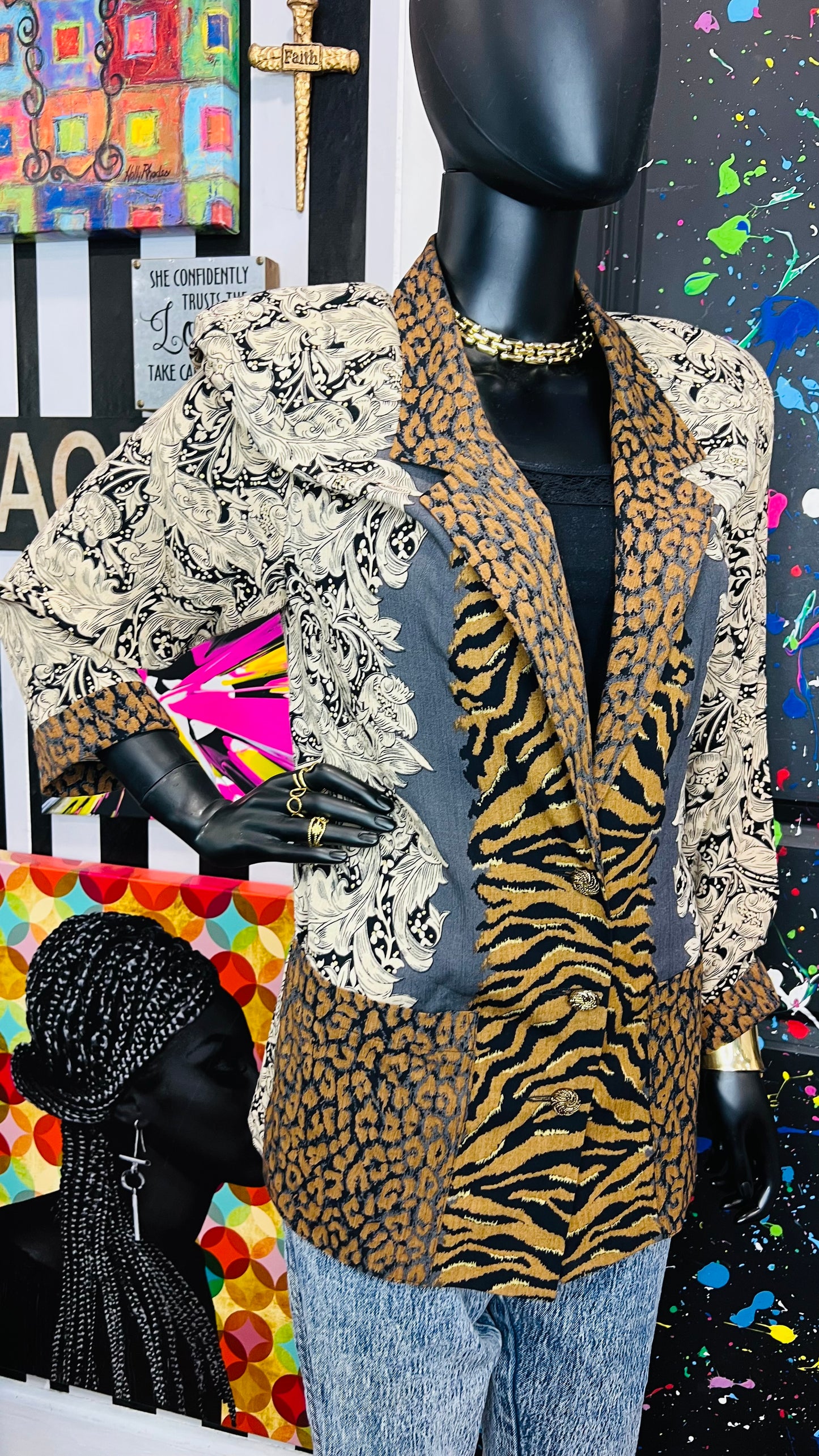 Vintage Carole Little Blazer (12/14)