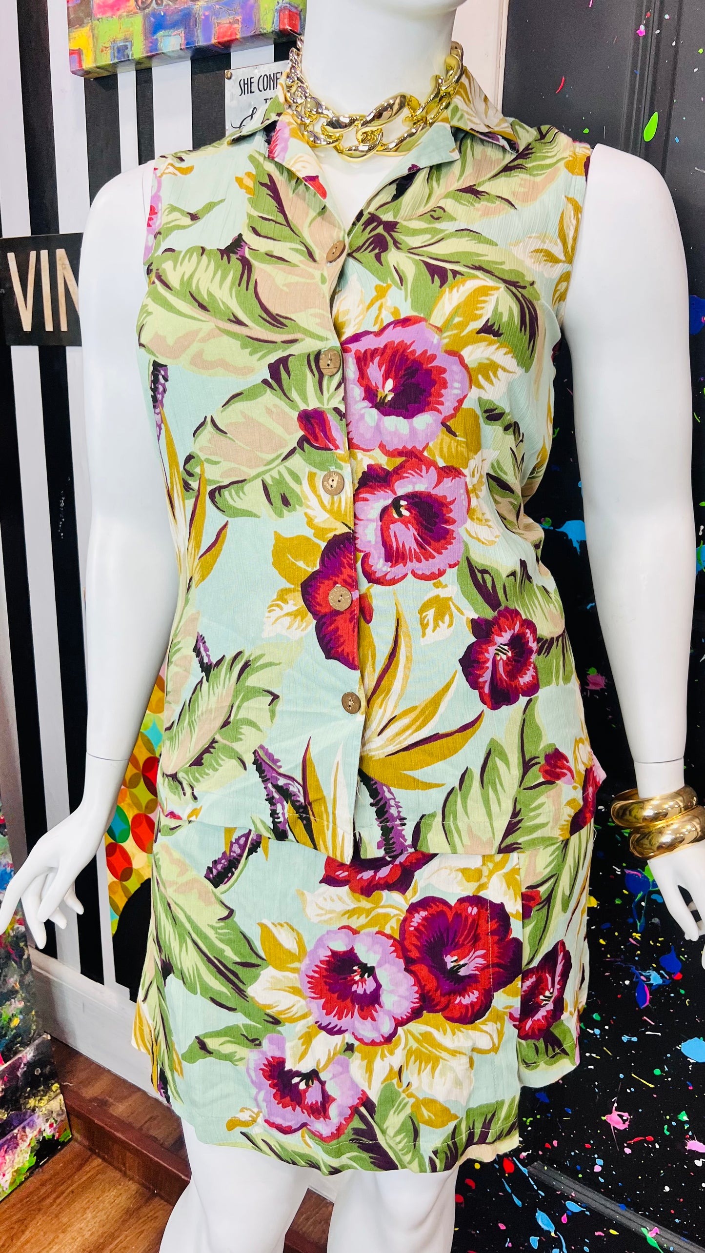 Vintage Vacation - Deadstock New w/ Tags Skort Set (12)