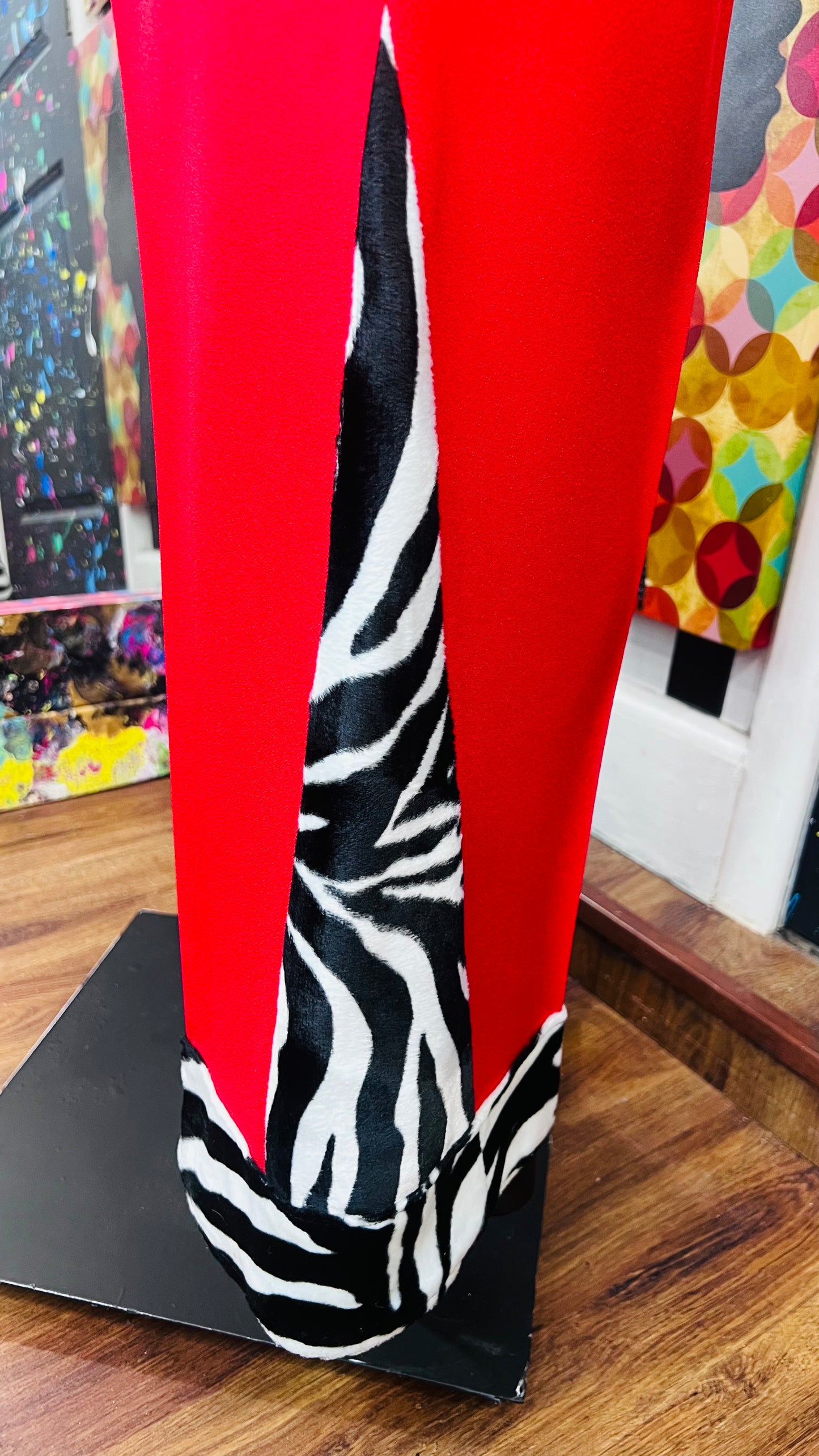 Red & Zebra Pants Suit (16)
